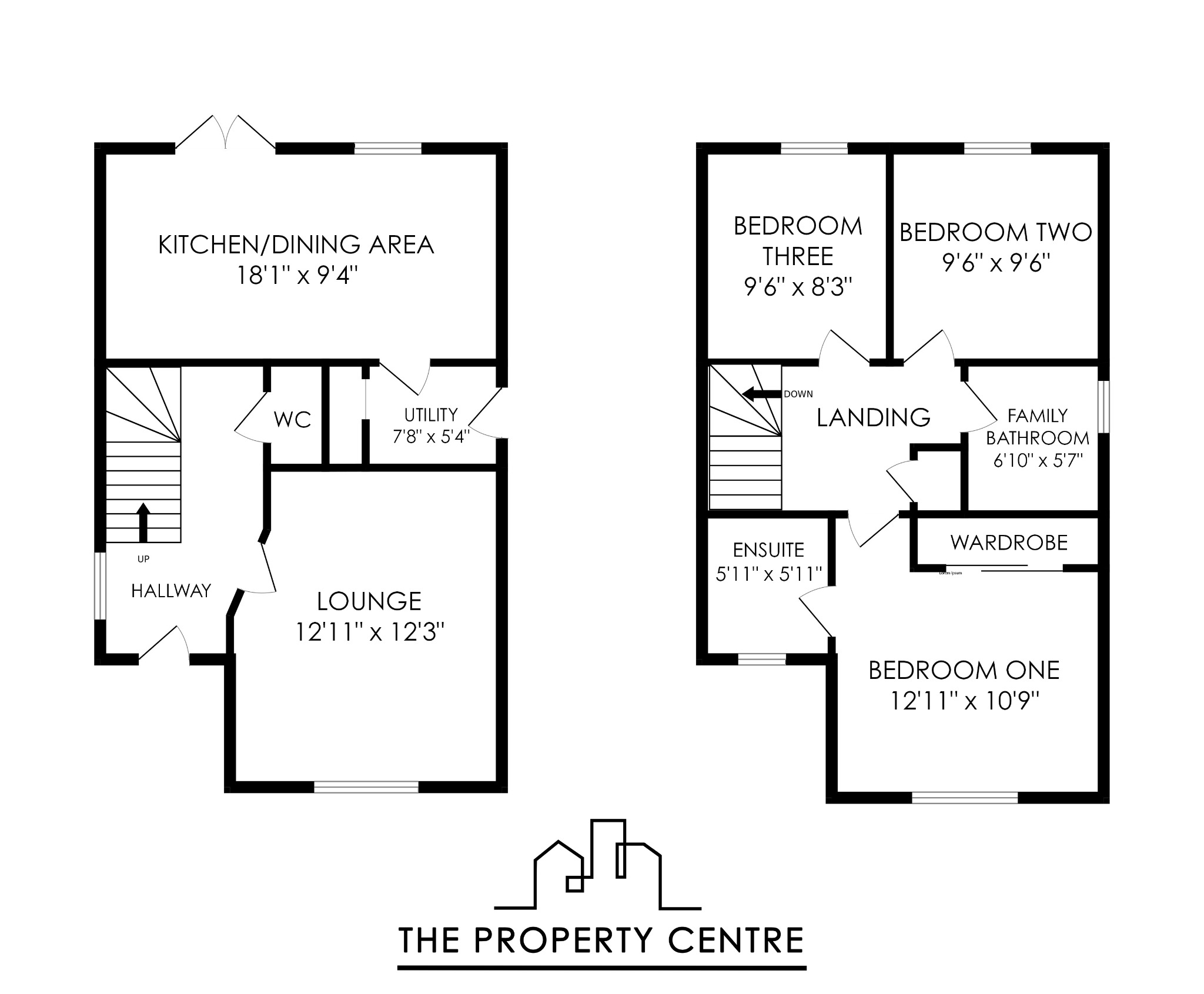 22 Brimley Grove, Bridgwater, Somerset floorplan