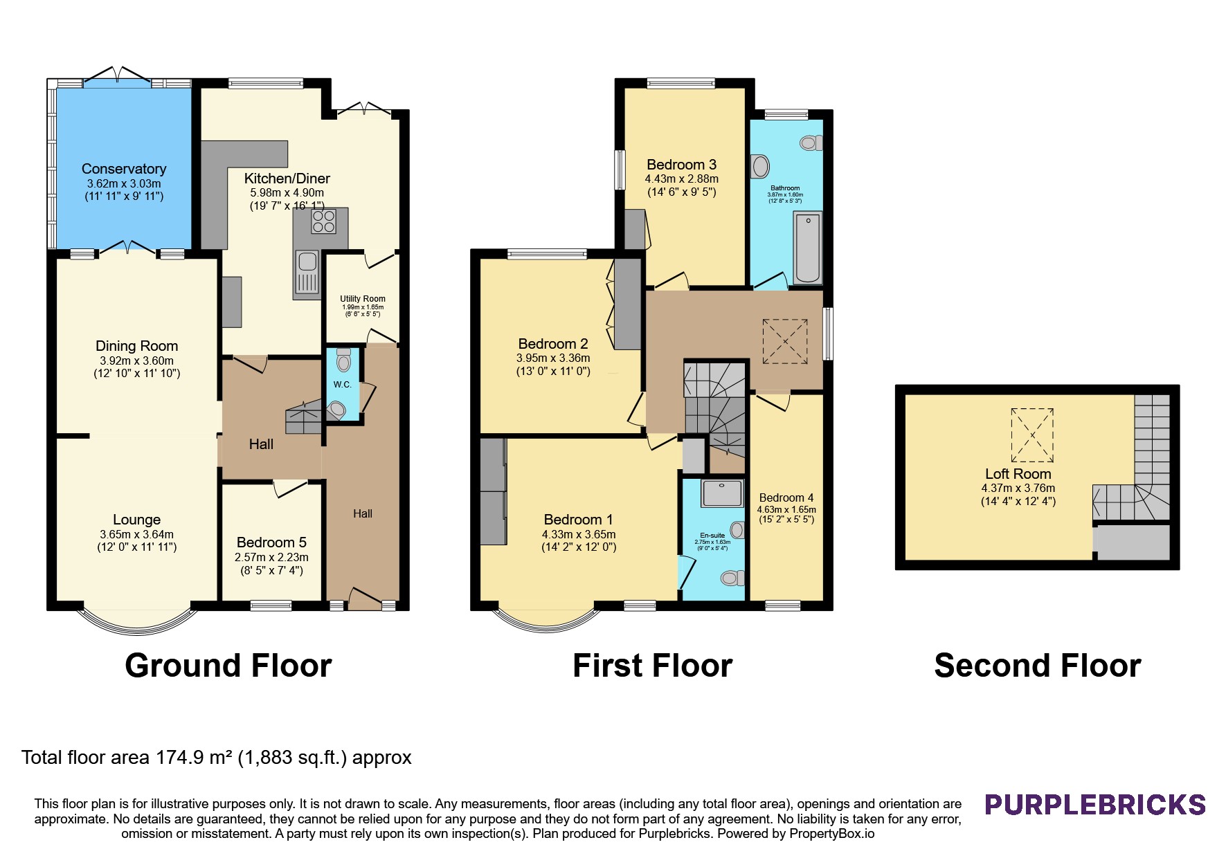 14, Marne Avenue, Welling floorplan