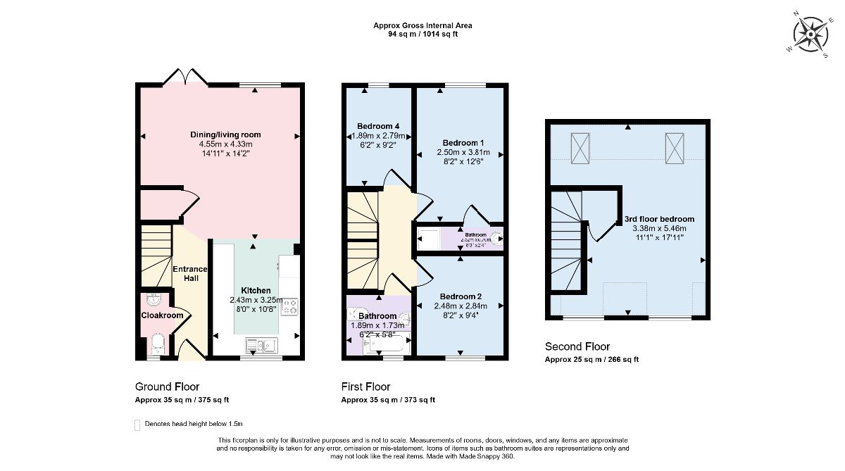 5 The Willows, Westgate-on-Sea floorplan