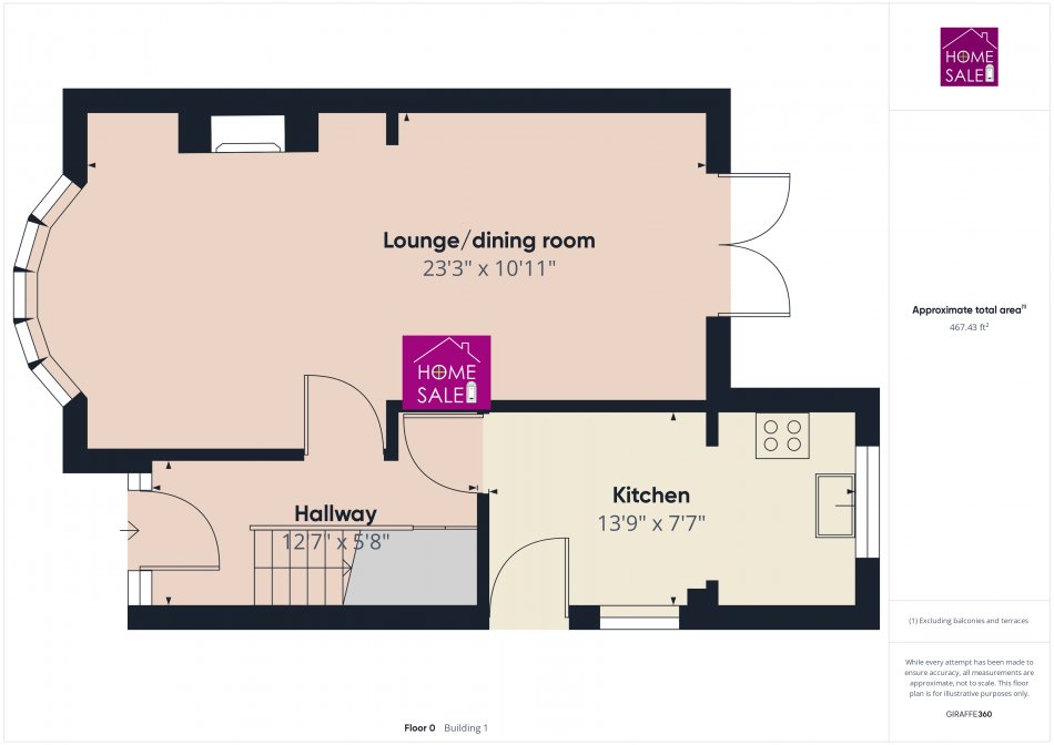 24, Lynton Grove Bedford, Bedfordshire floorplan
