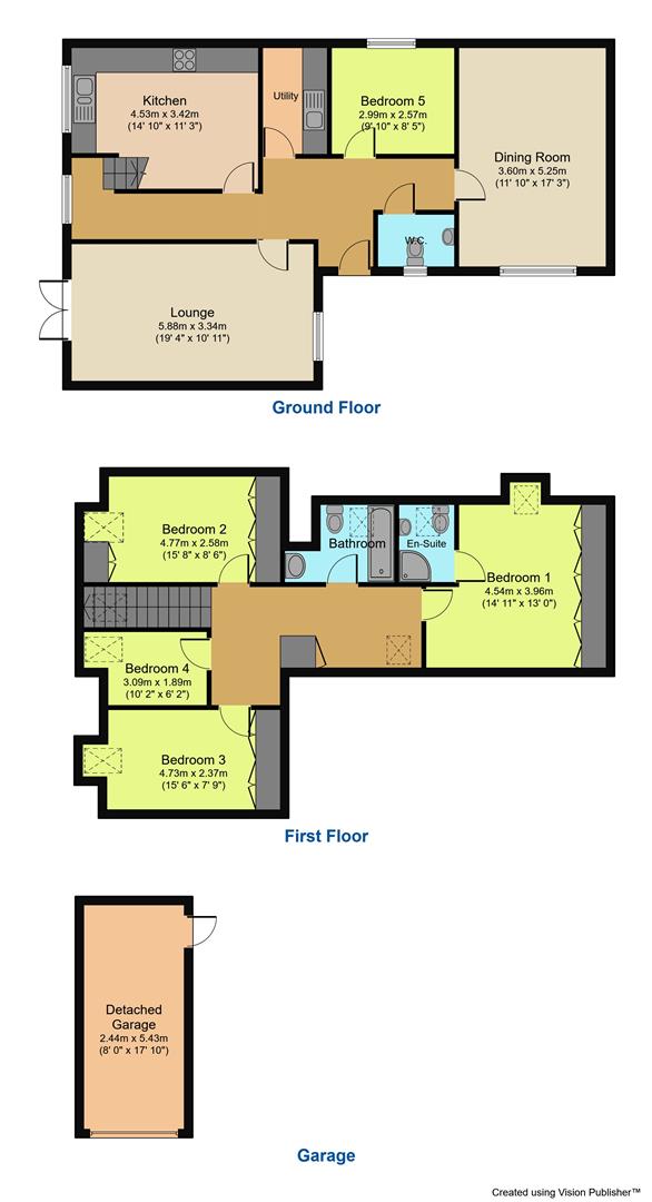 20, Kirklands Lane, Baildon floorplan