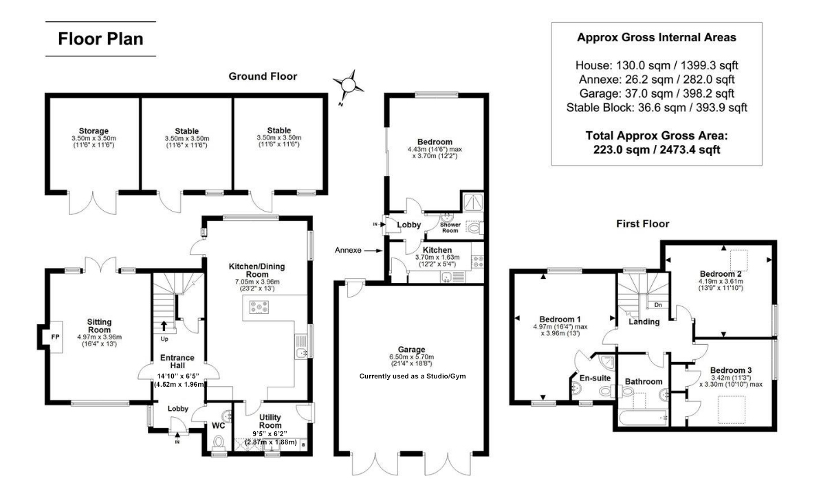 Robins Cottages,, Pauls Lane, Lymington floorplan