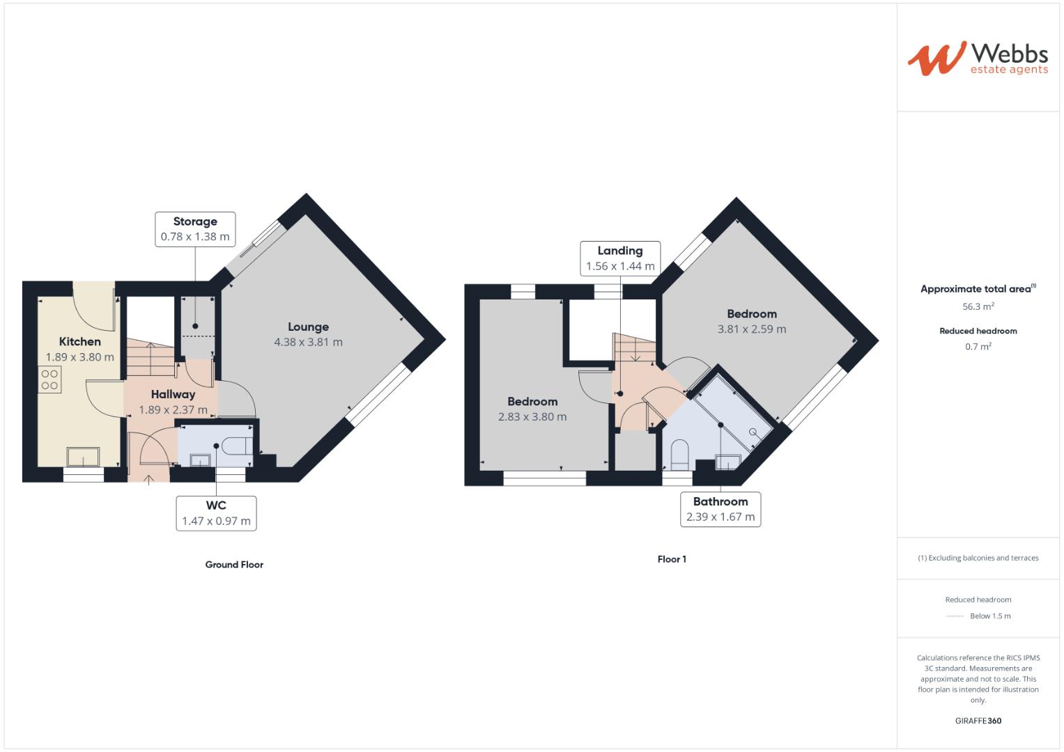 106, Wenlock Gardens, Bloxwich, Walsall floorplan