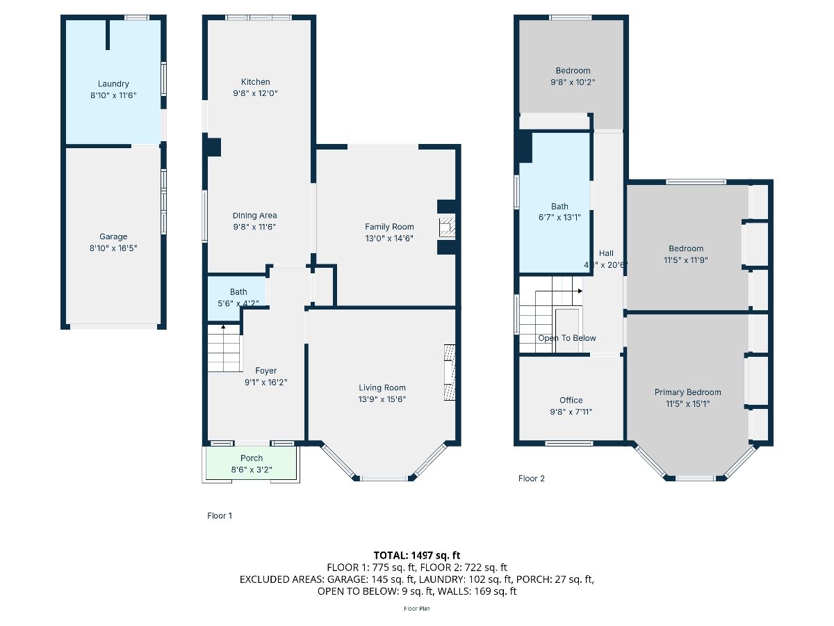 8 Montrose Drive, Southport floorplan