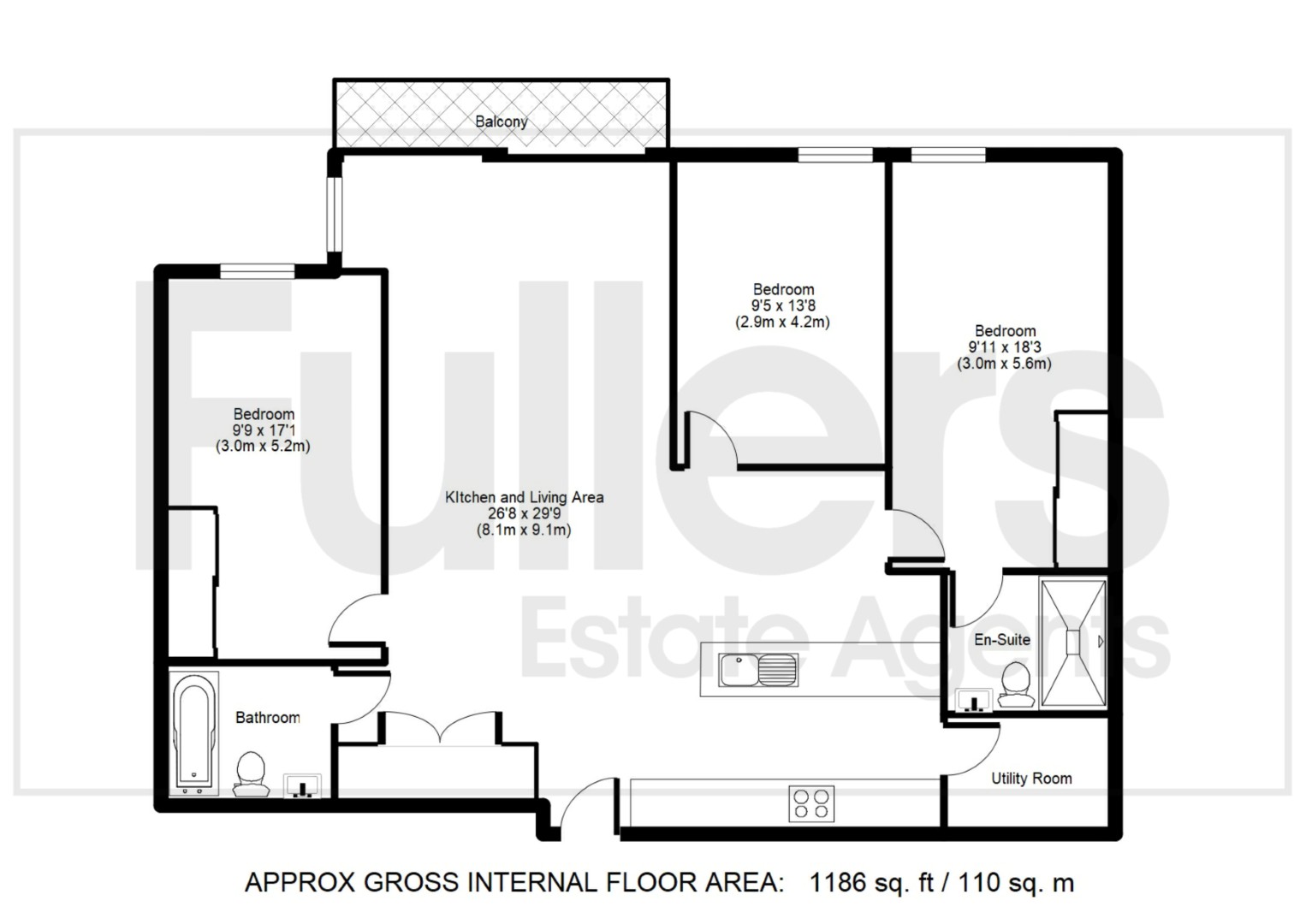 34, Green Lanes, Winchmore Hill floorplan
