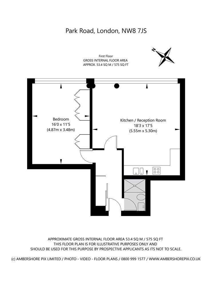 Park Road, St John's Wood floorplan