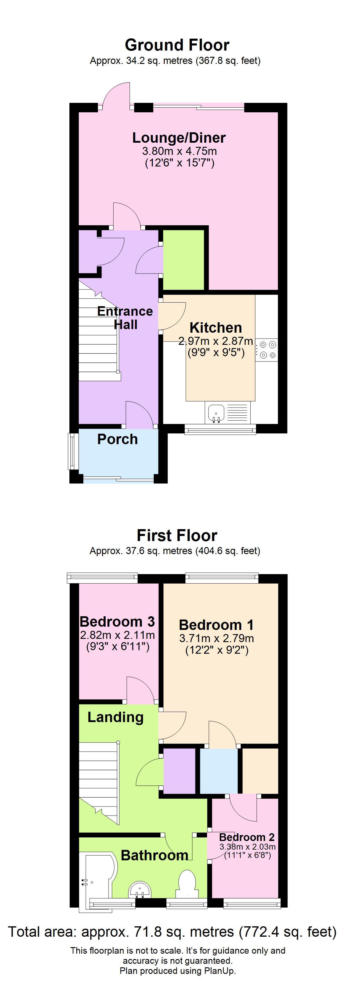 3 Bedrooms Terraced house for sale in Argyll Road, Hemel Hempstead HP2