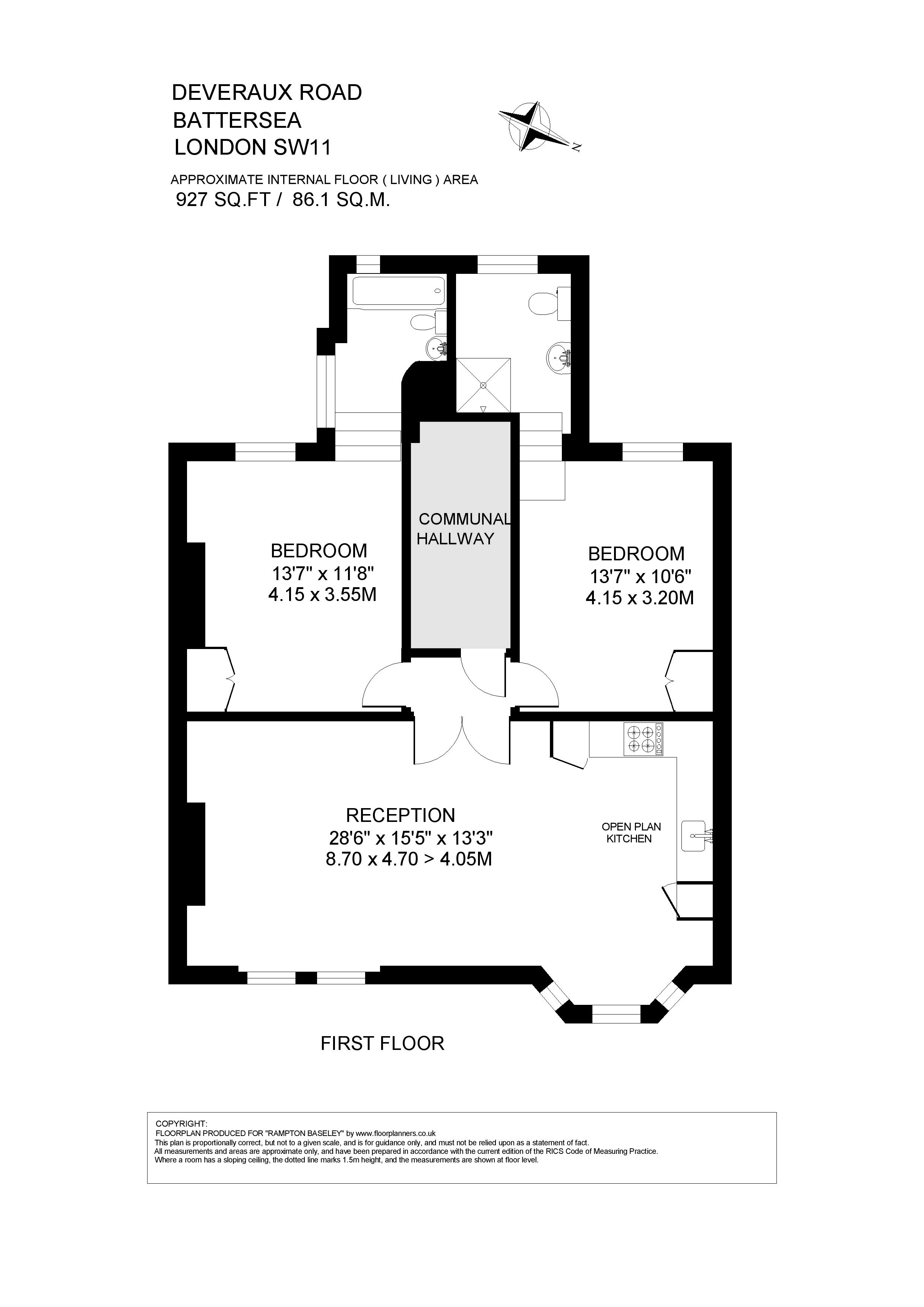 Devereux Road, London floorplan