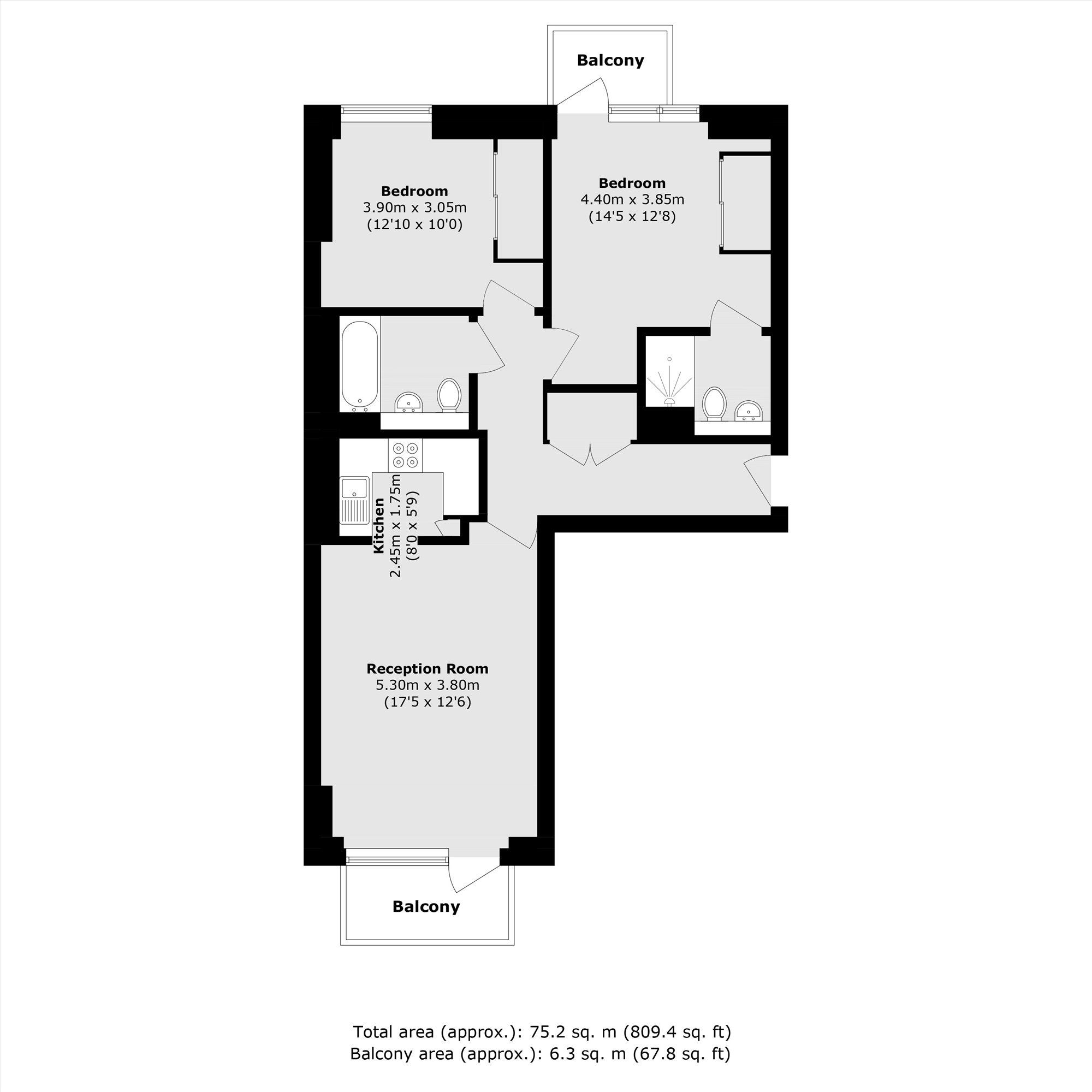 132, Times Square, London floorplan