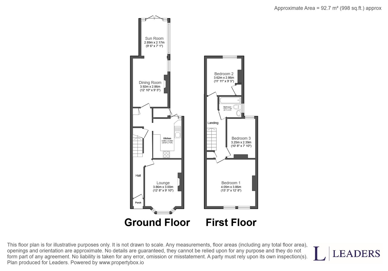 Wallington Road, Hampshire floorplan