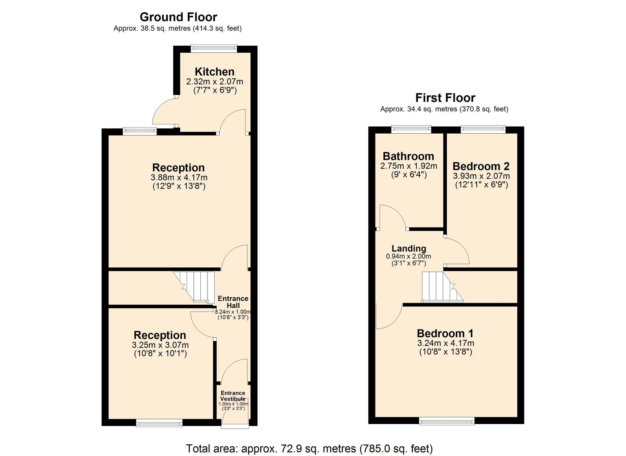 80 Gillibrand Street, Darwen floorplan