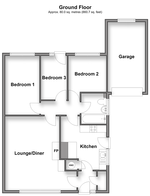 Livingstone Close, Dymchurch floorplan