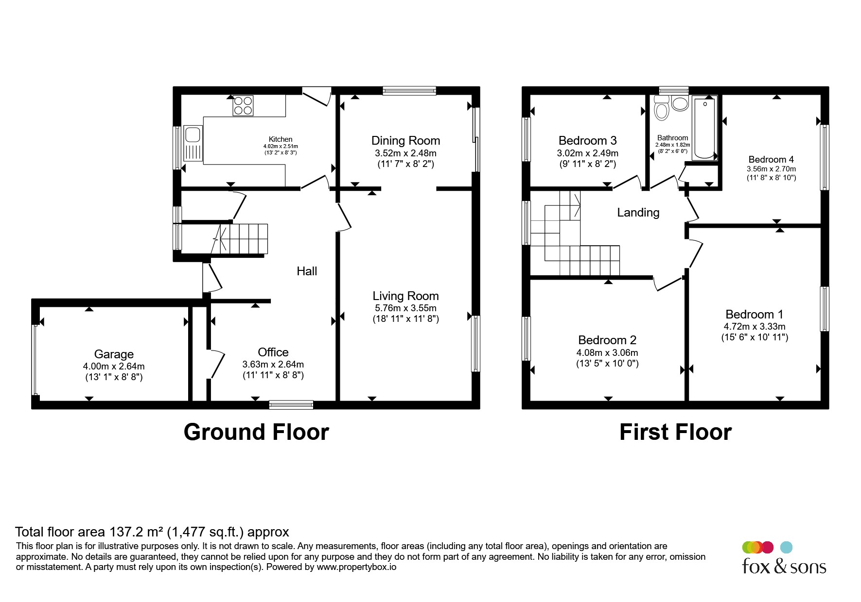 4, Abbey Hill Road, Winchester floorplan