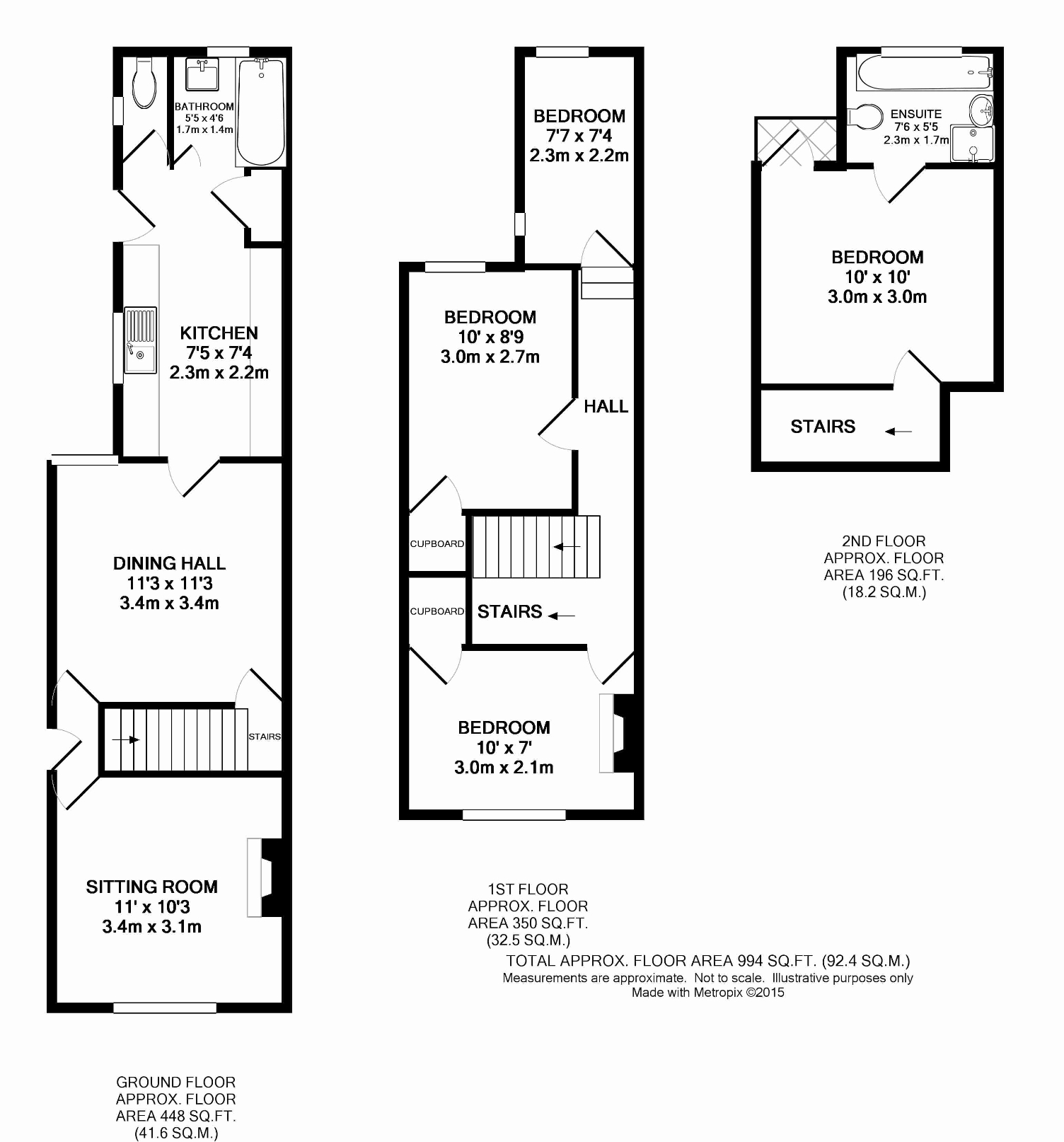 74, Newbury Road, Bromley floorplan