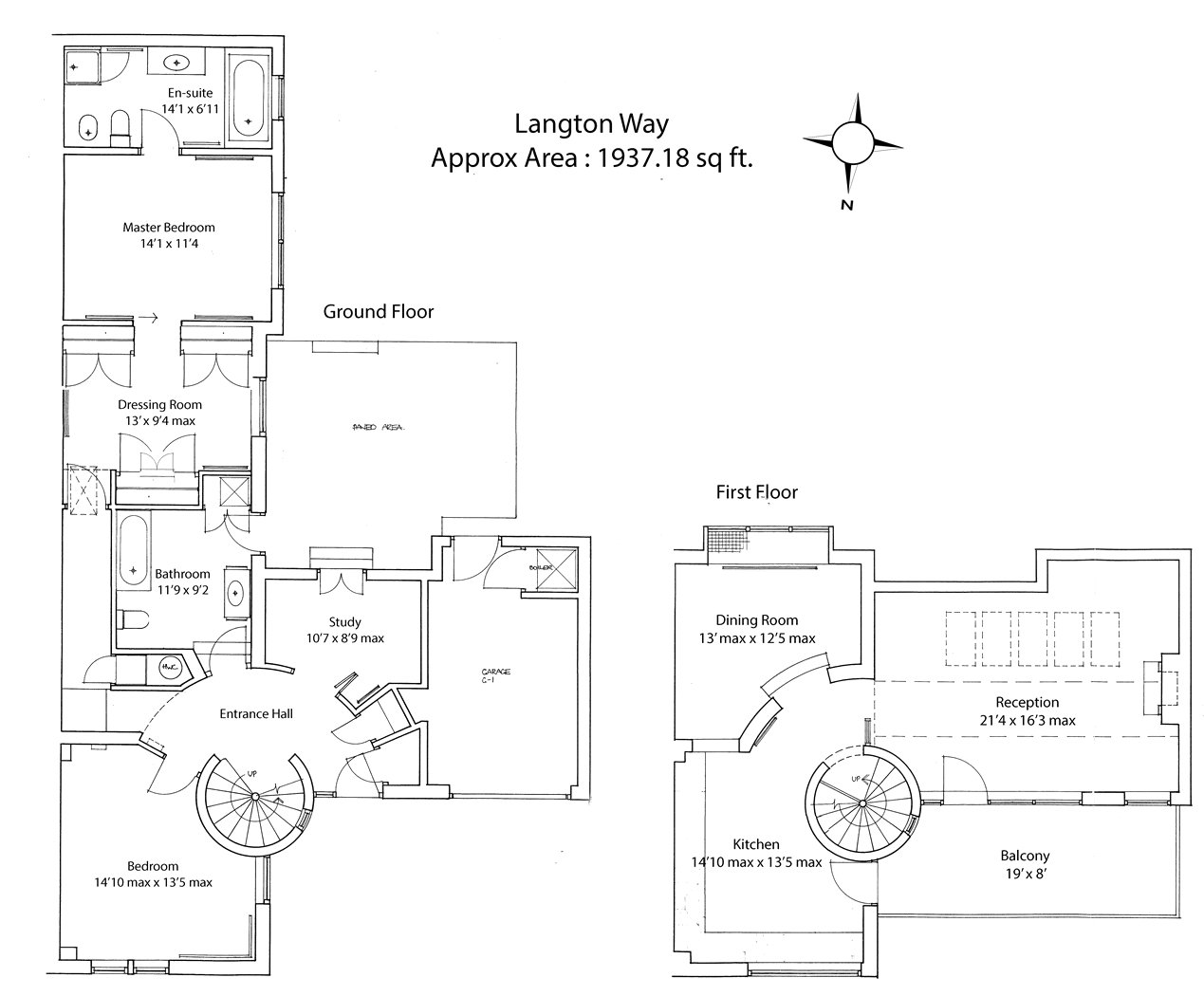 128, Langton Way, Blackheath floorplan