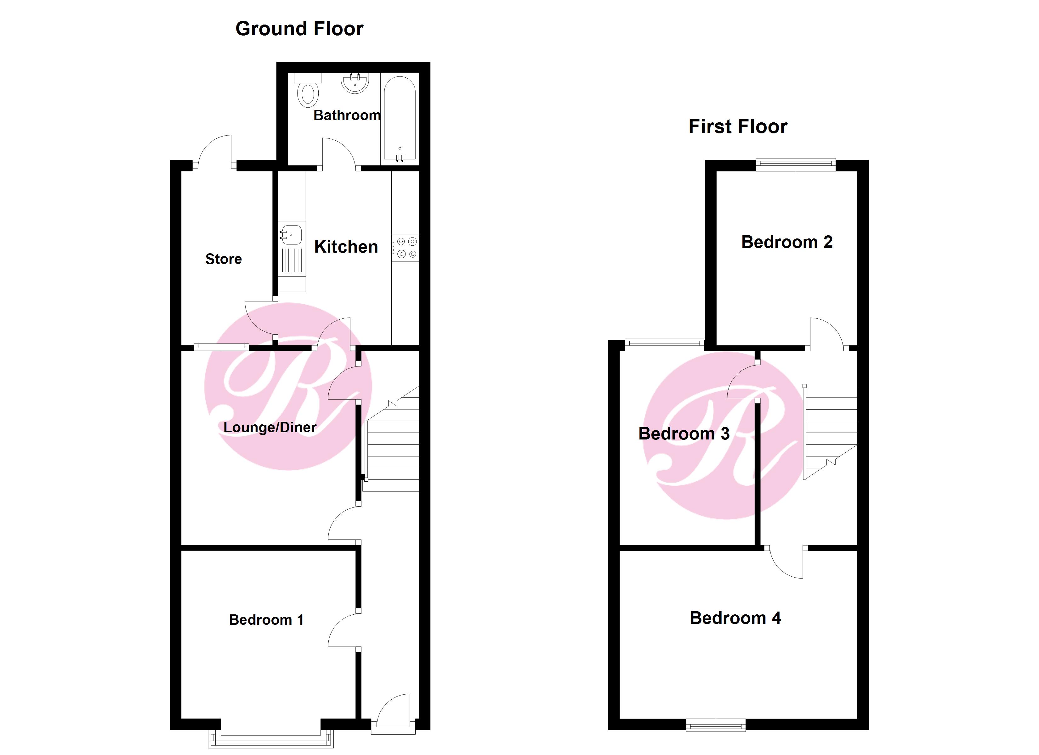 4 Bedrooms Terraced house to rent in Peelers Court, Kirbys Lane, Canterbury CT2