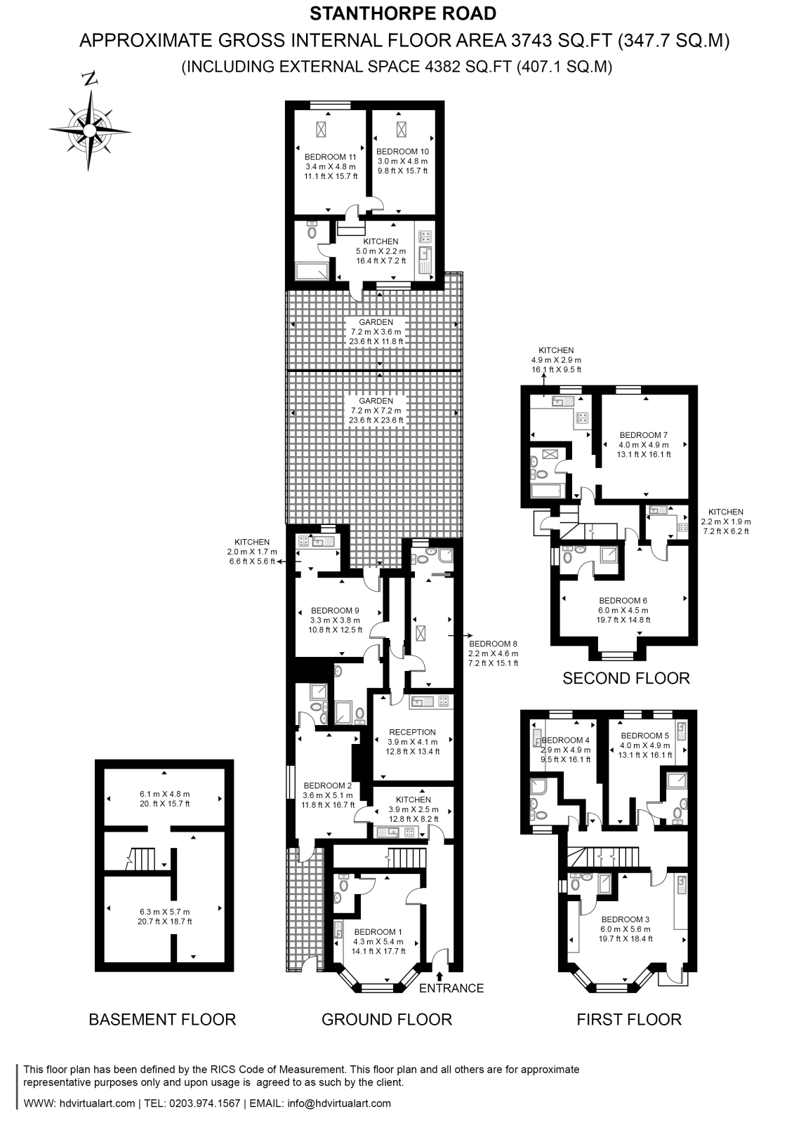 2, Stanthorpe Road, Streatham floorplan
