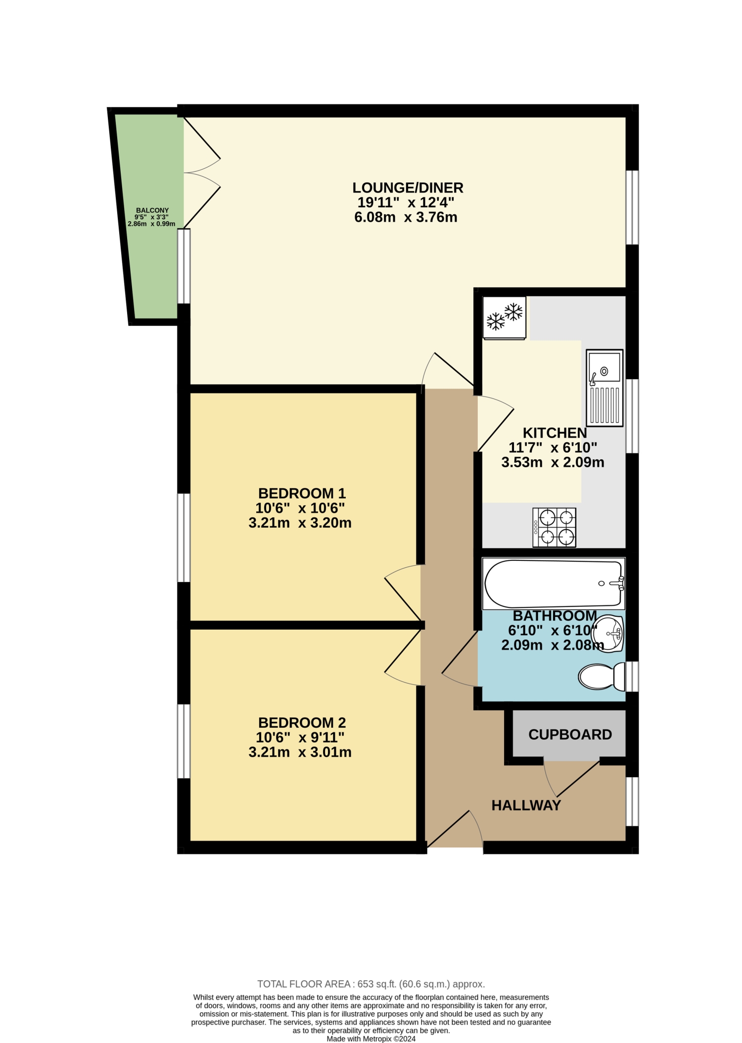 Staverton Grove, Milton Keynes floorplan