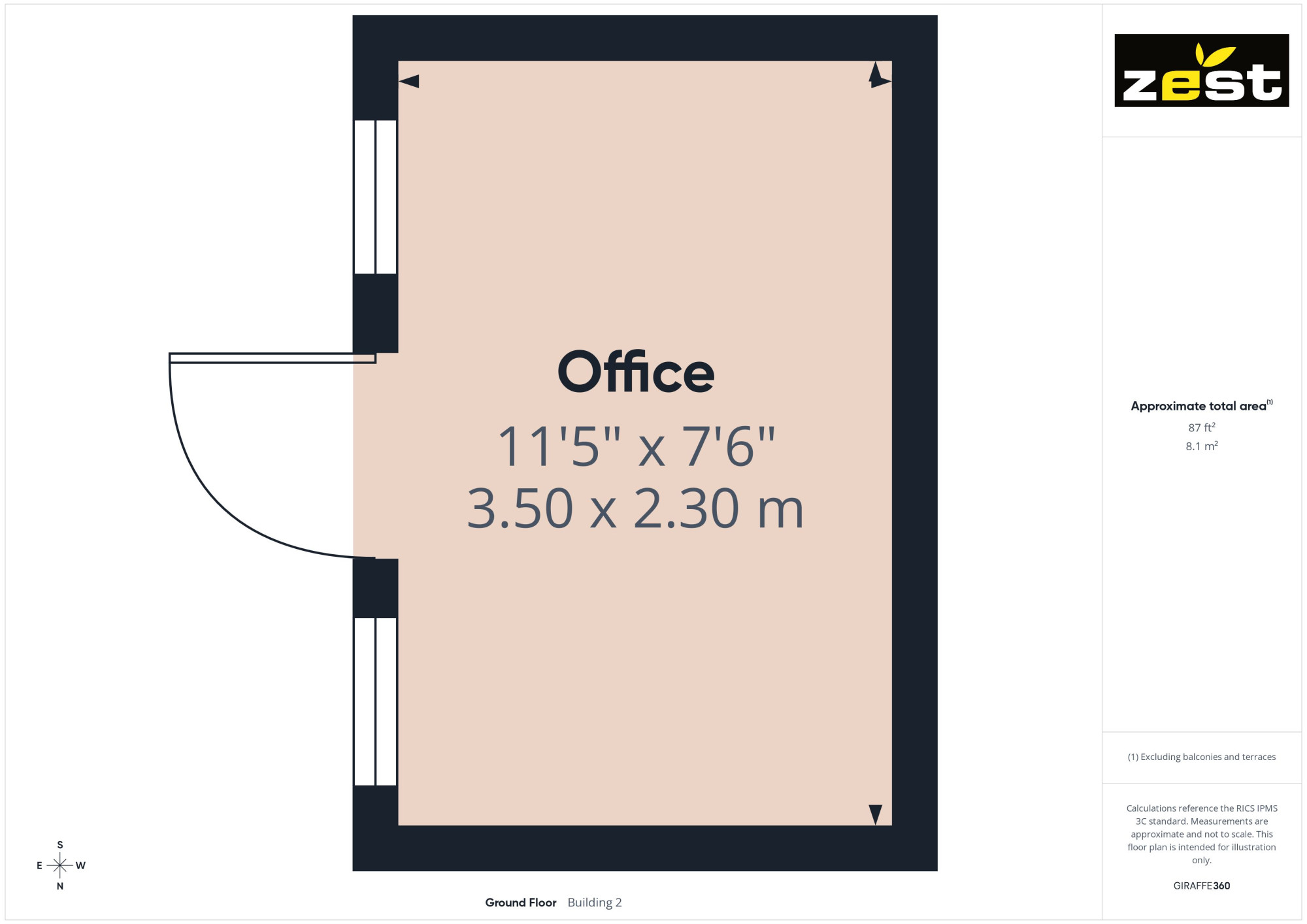77, Middlesex Road, Hull floorplan