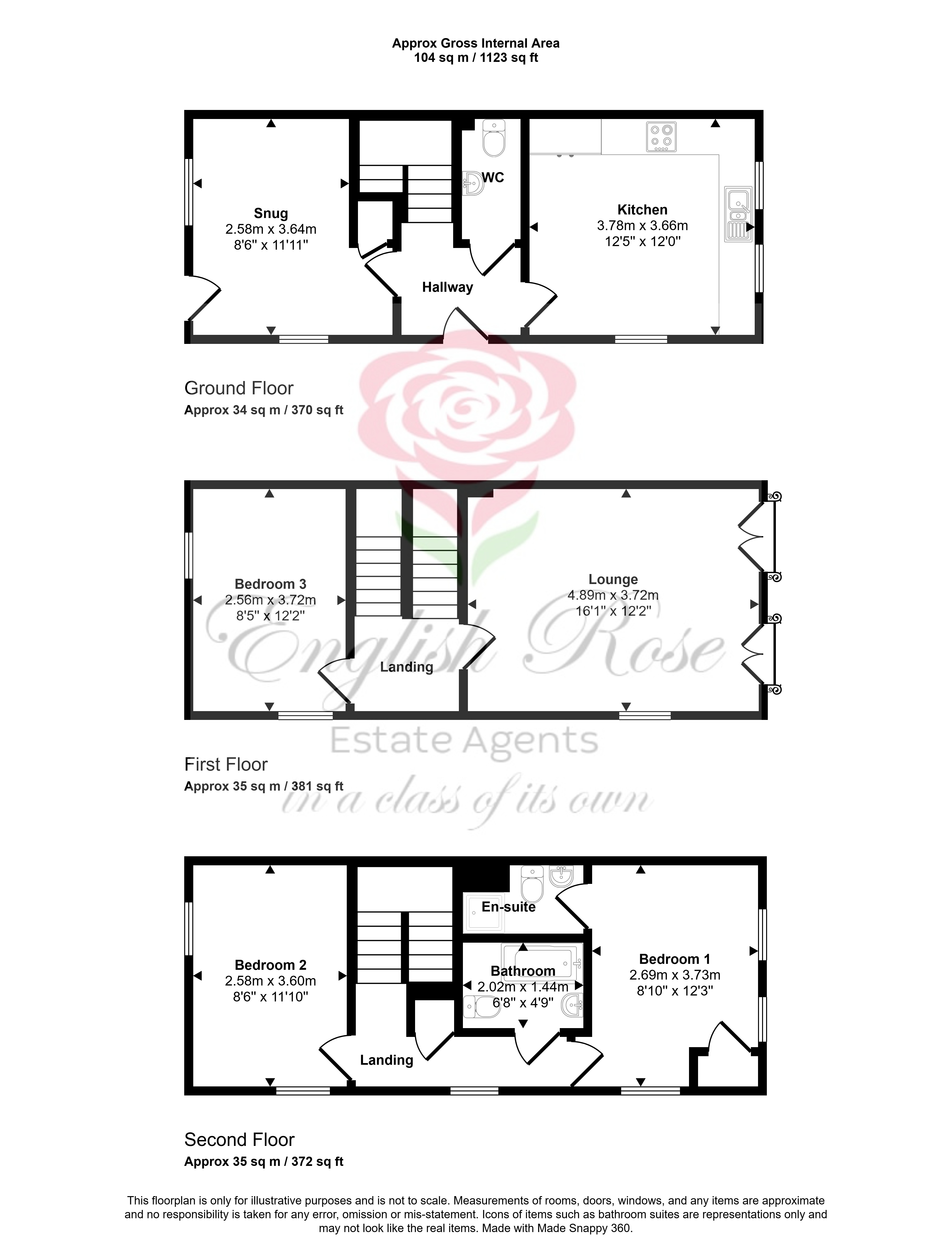 37, Sorrel Drive, Kirkby IN Ashfield floorplan