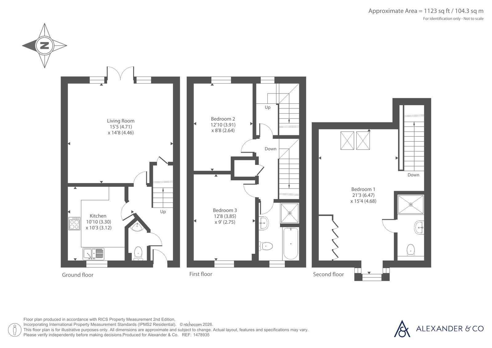 10, Mayflower Street, Buckingham floorplan