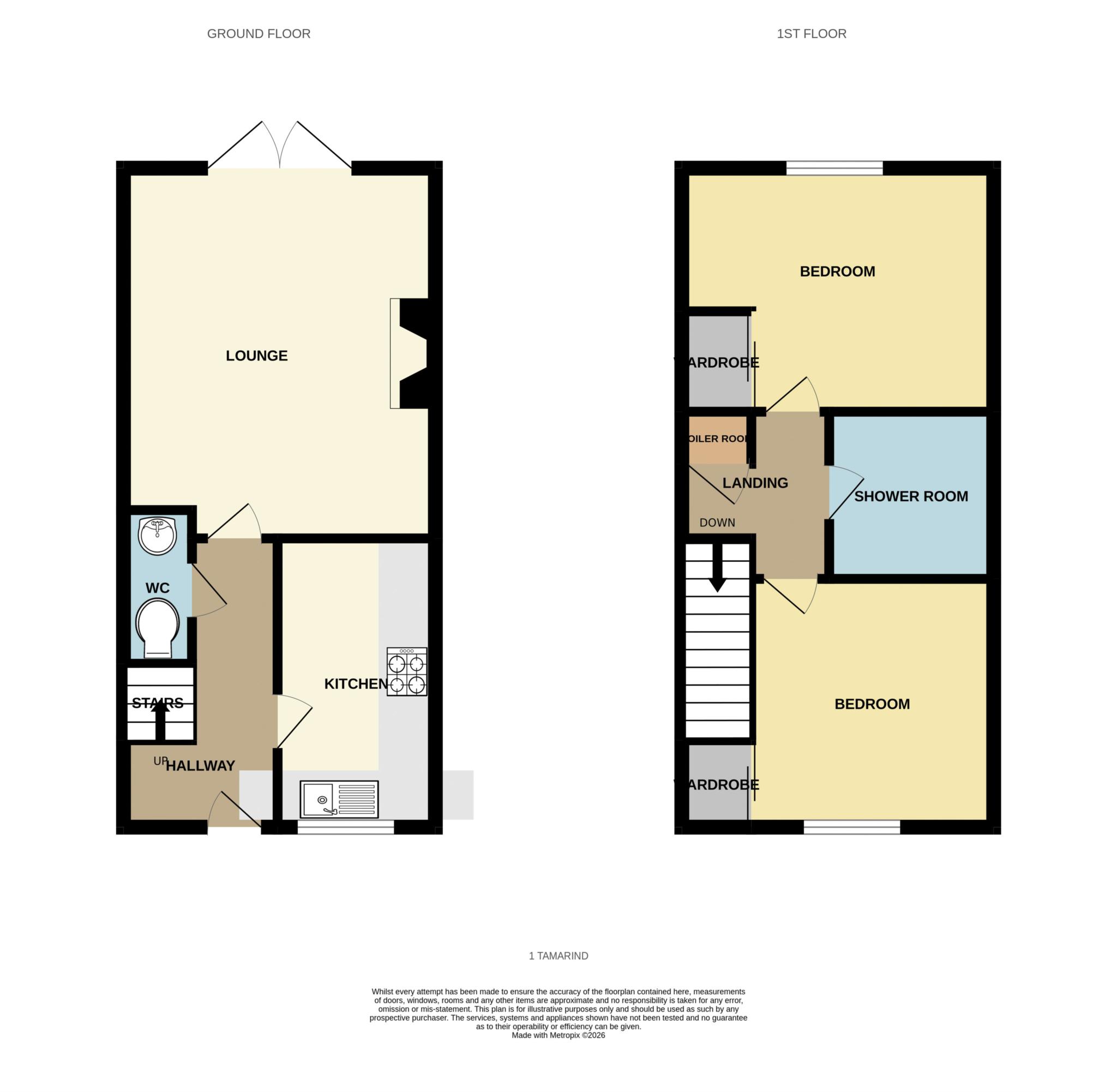 1, Tamarind Mews, Norwich floorplan