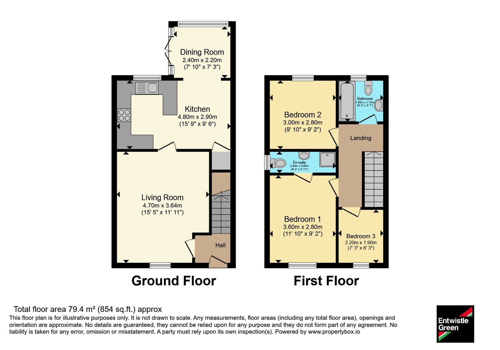 35, Burrs Lea Close, Greater Manchester floorplan