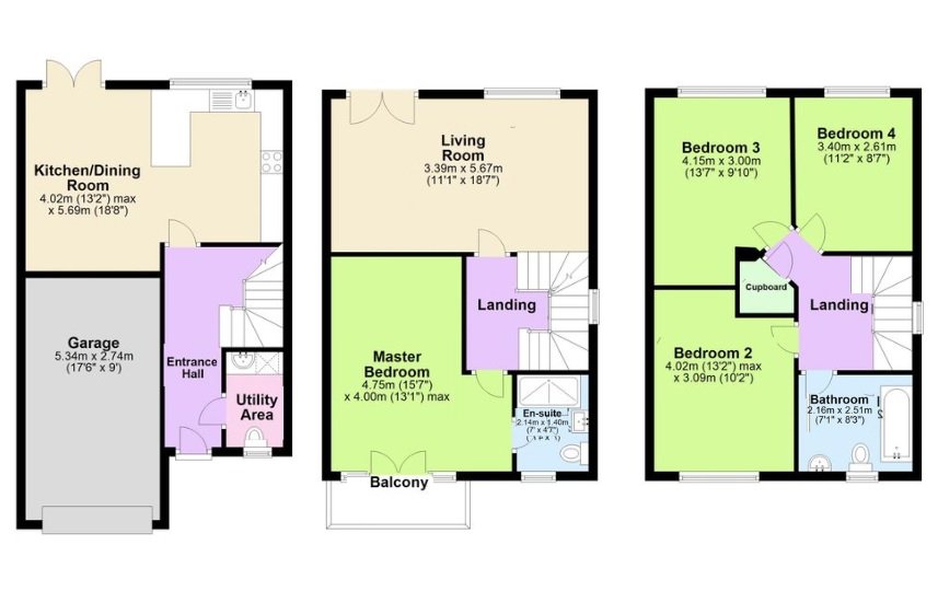 Hollyhock Way, White Rock, Paignton TQ4, 4 bedroom semidetached house for sale 63831314