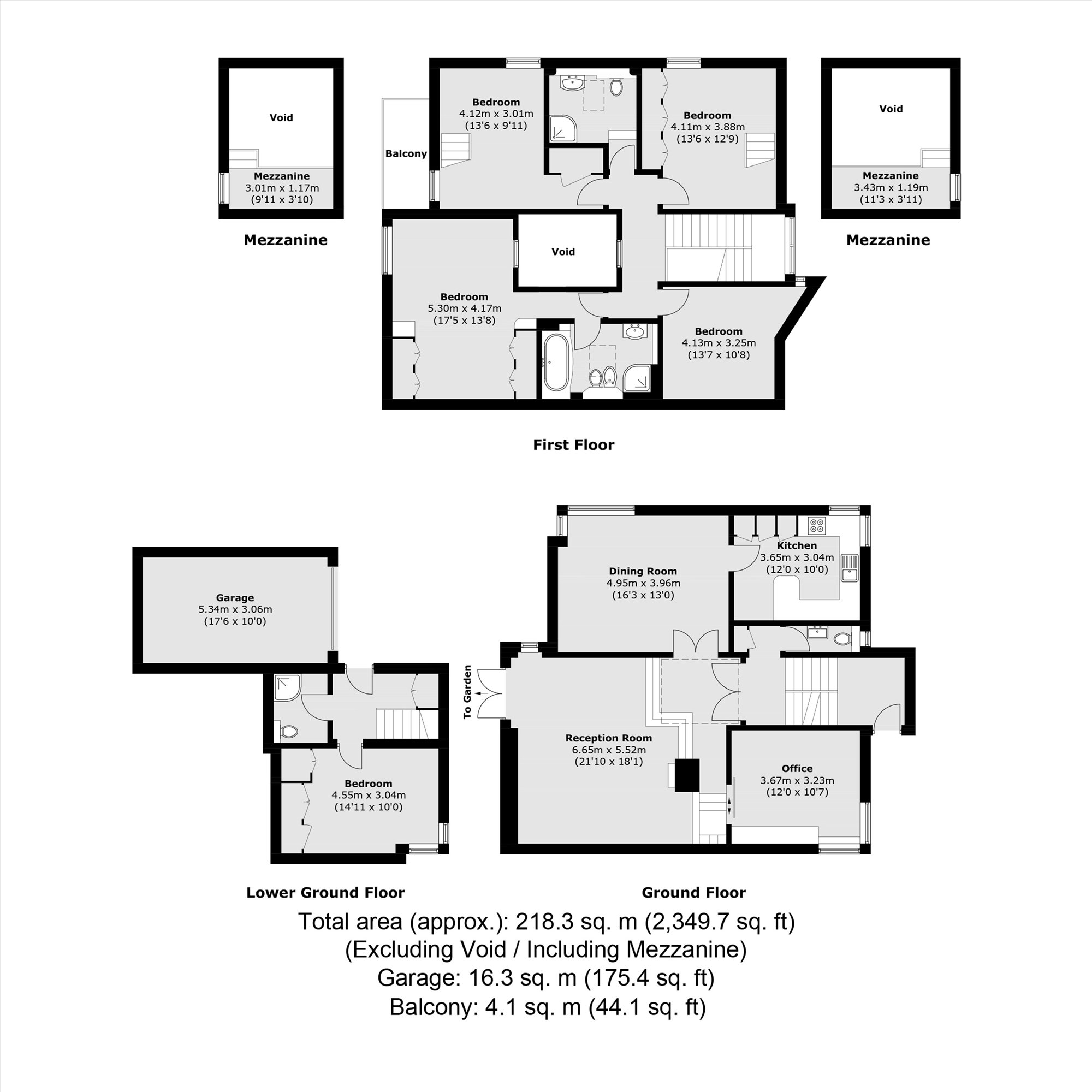 2, Firecrest Drive, London floorplan