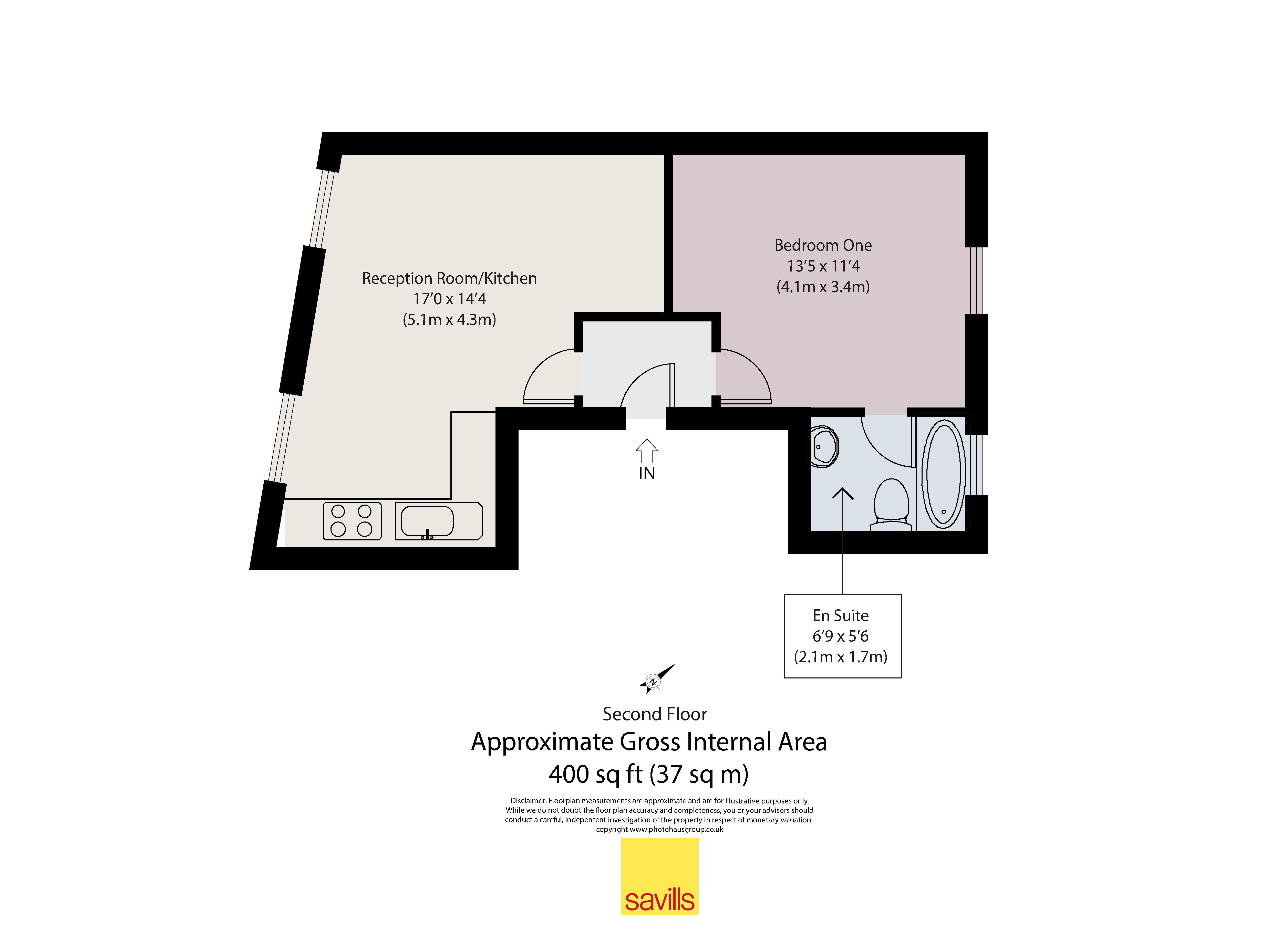 6B,, Cable Street, London floorplan