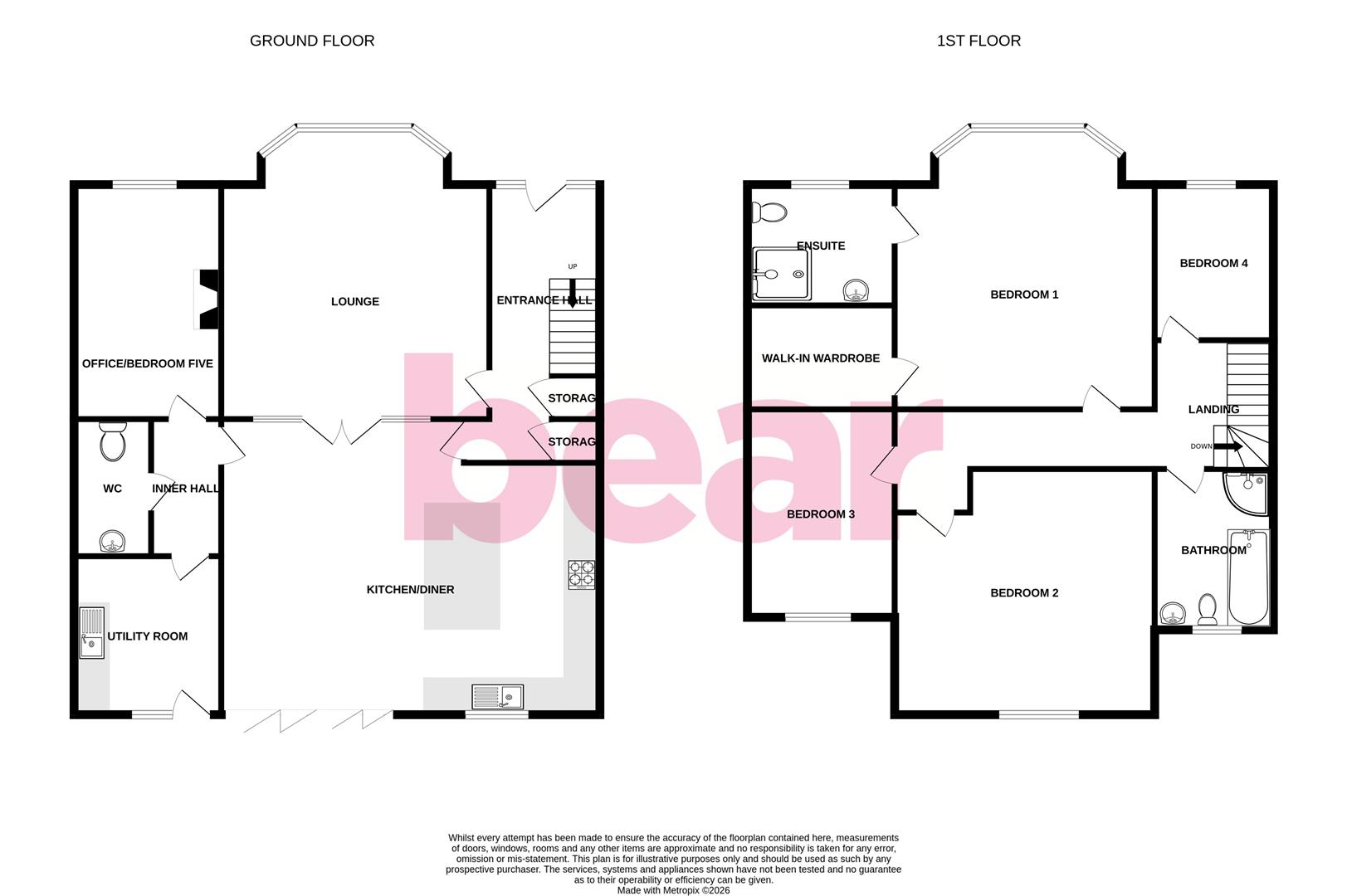 083, Woodfield Road, Benfleet floorplan