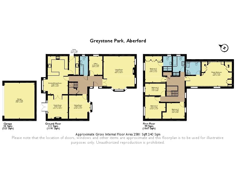 5 Bedrooms Detached house for sale in Greystone Park, Leeds LS25