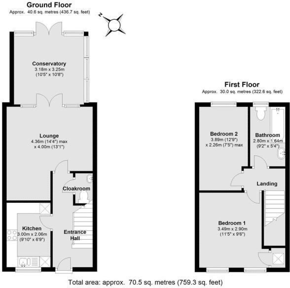 Hazel Court, Canterbury floorplan