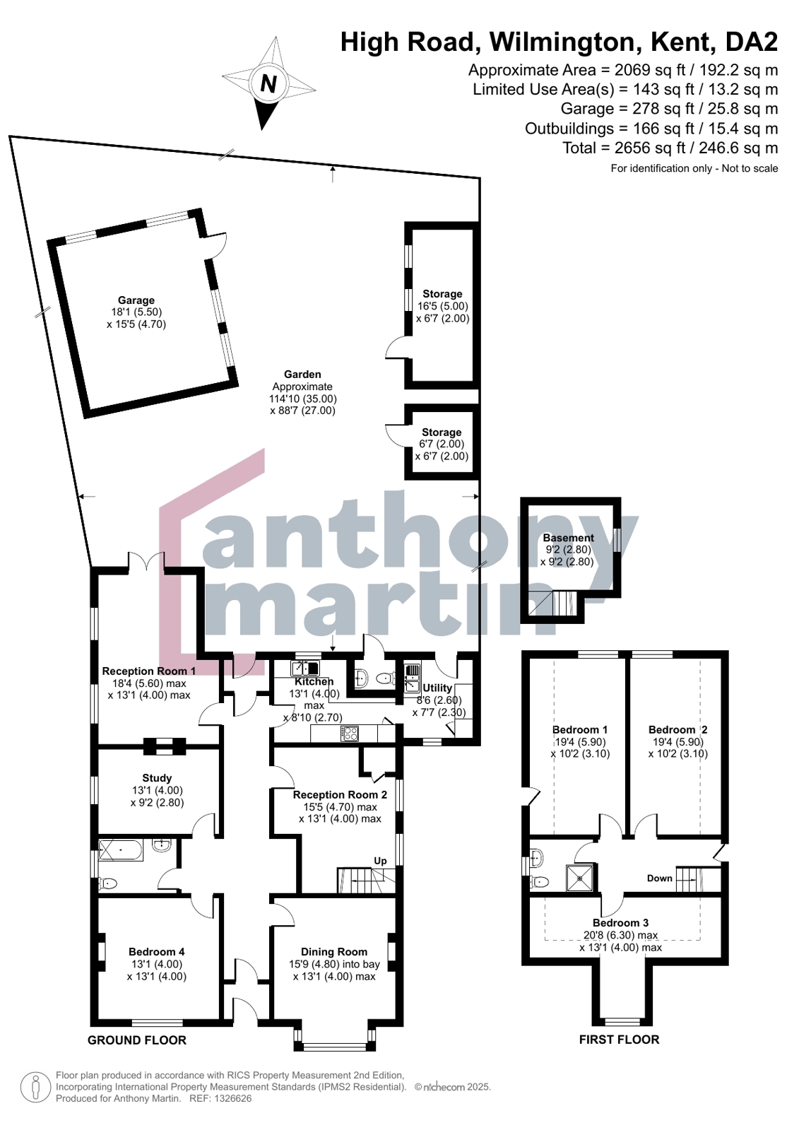 Fleetbank,, High Road, Kent floorplan