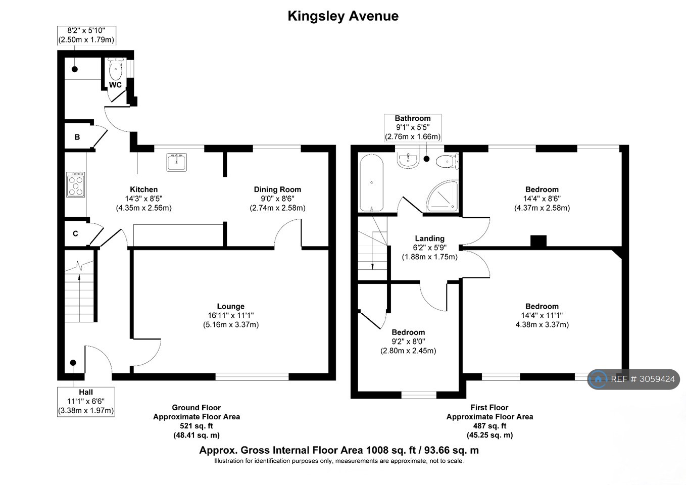 Kingsley Avenue, Wolverhampton floorplan