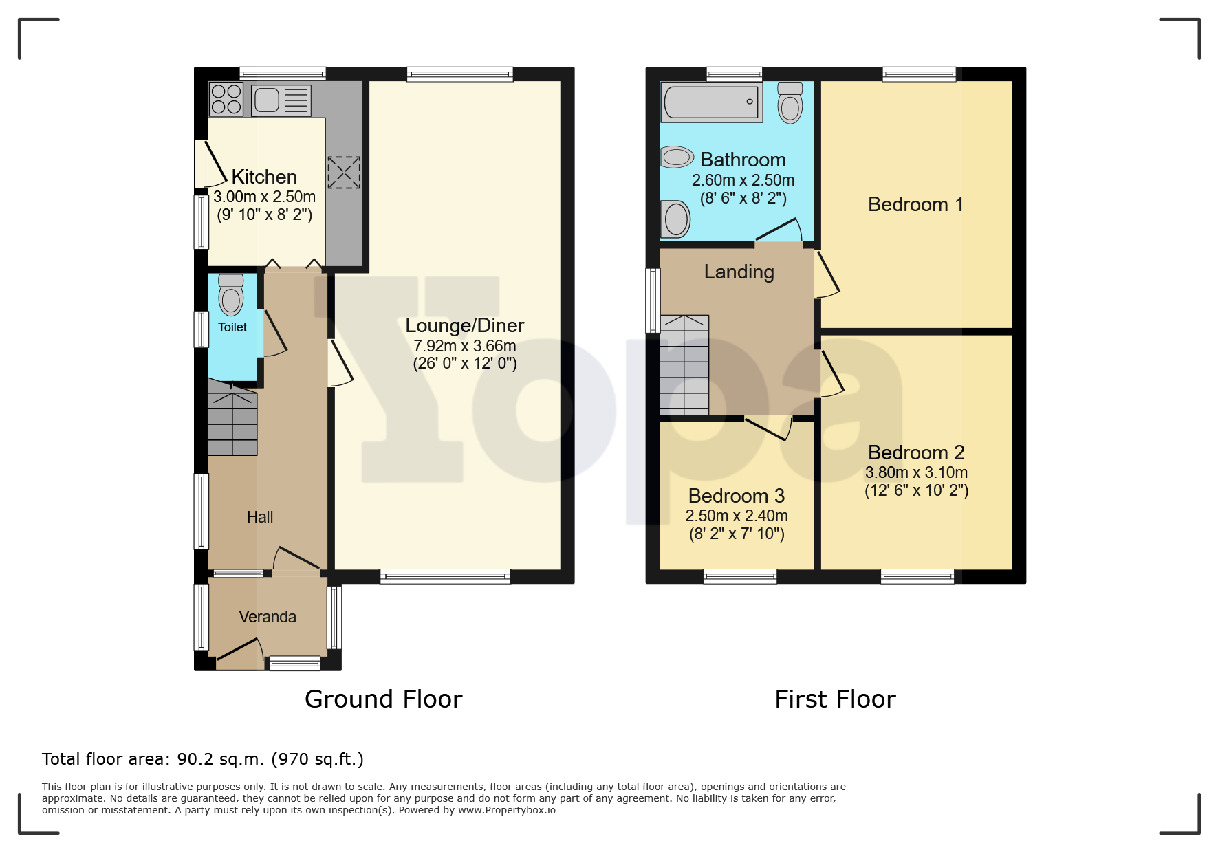 28, Beaconsfield Road, Poole floorplan