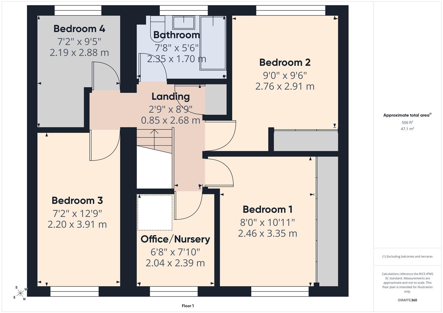 11, Gatehouse Lane, Oakham floorplan