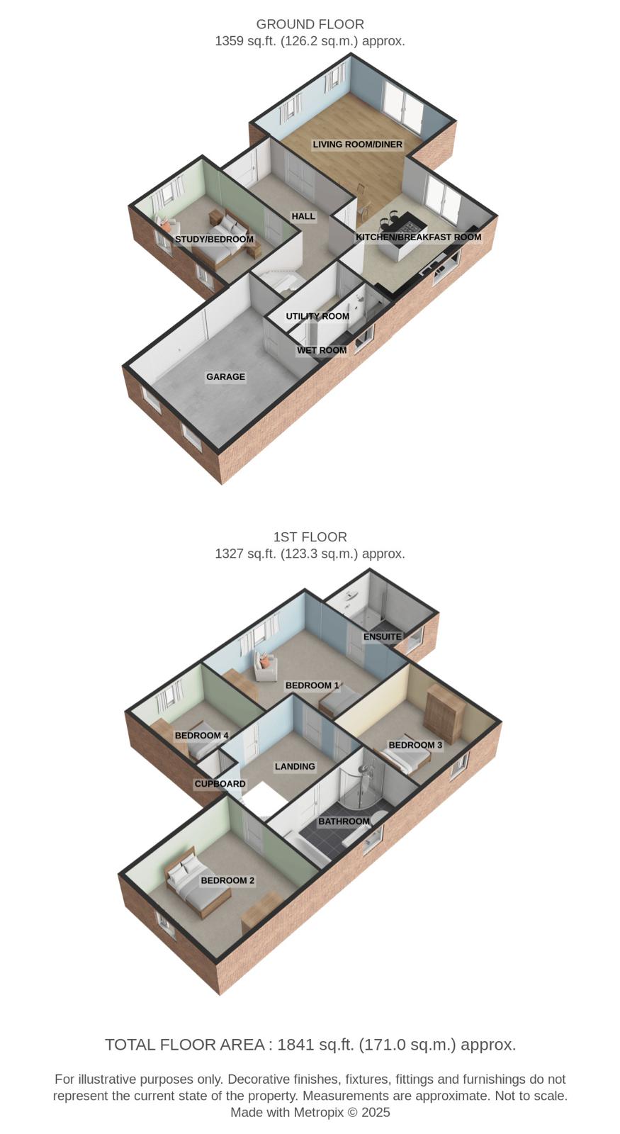 1 Charles Henderson Mews, Taylor Road, Lydd on Sea floorplan