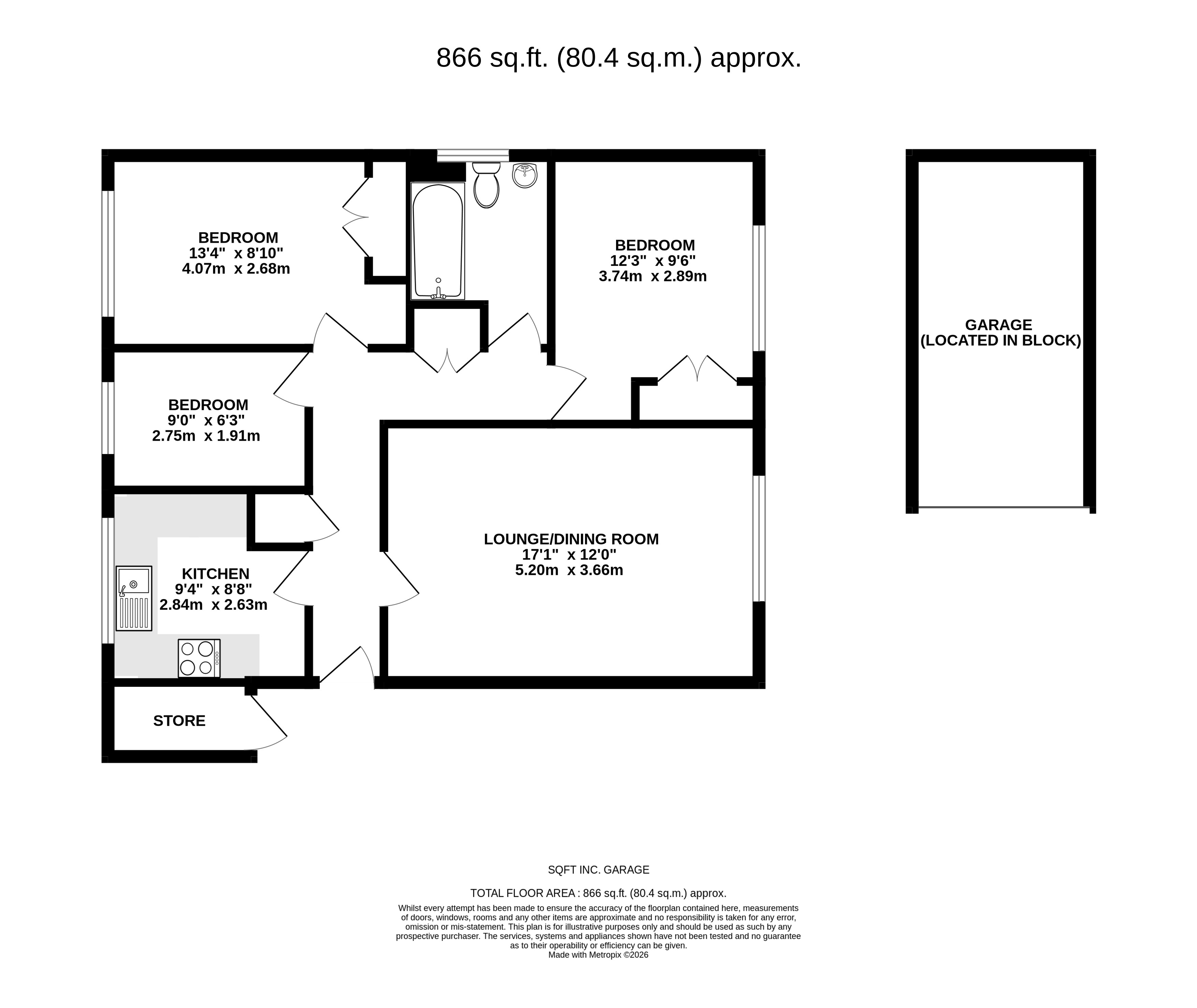 8, Burlington Court, Hampshire floorplan