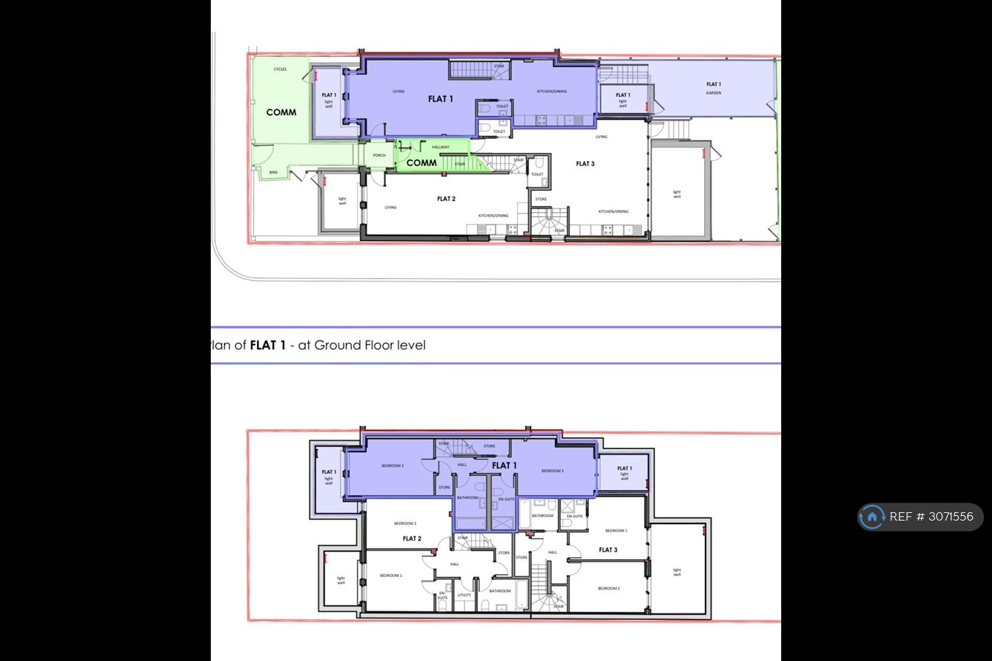 Flat A, Devonshire Road, London floorplan