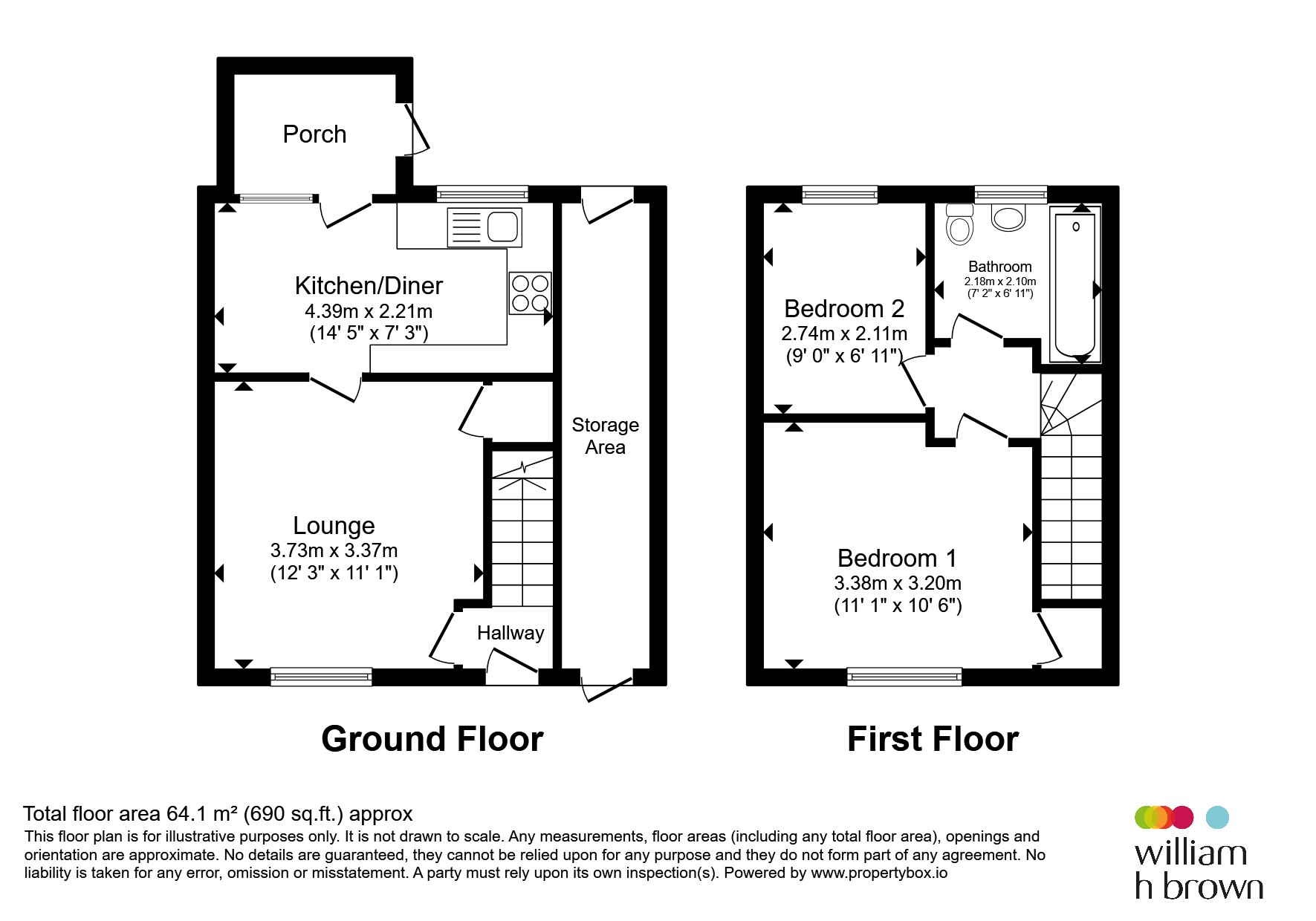 14, Mount Pleasant, Alford floorplan