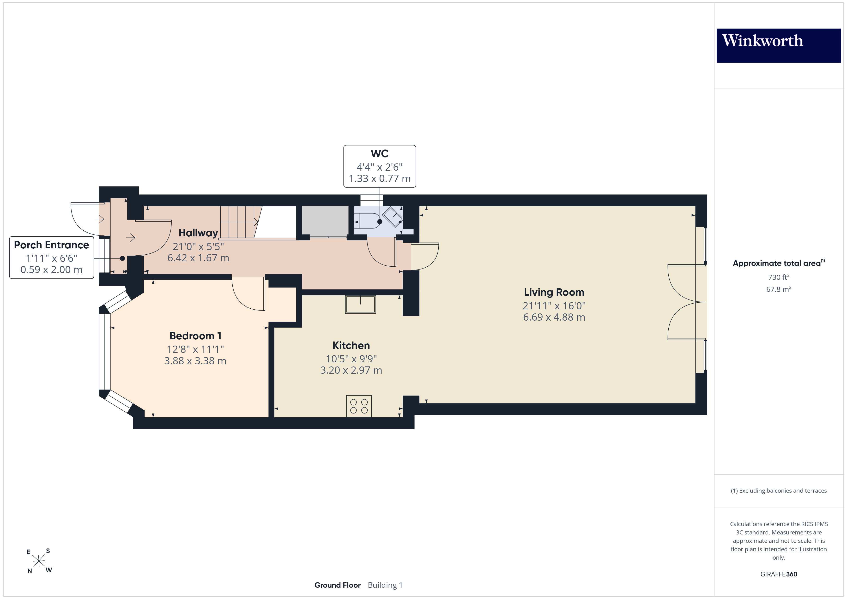 189, Booth Road, London floorplan