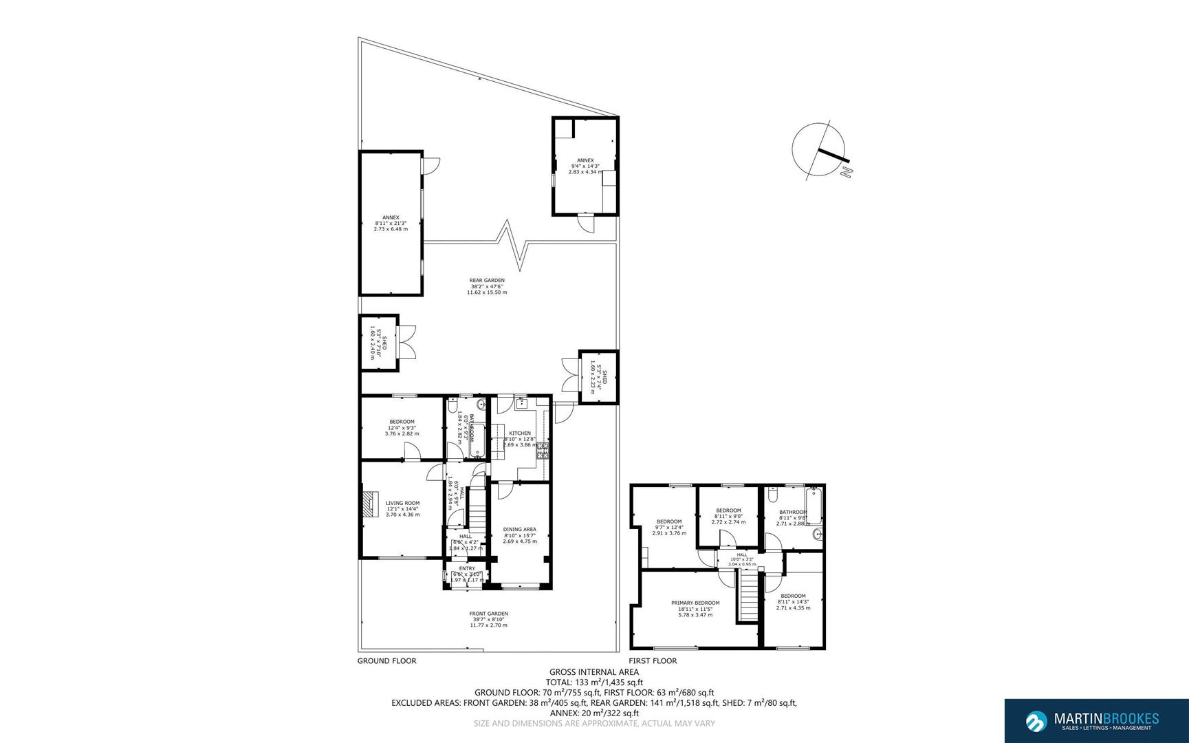 Fraser Road, London floorplan