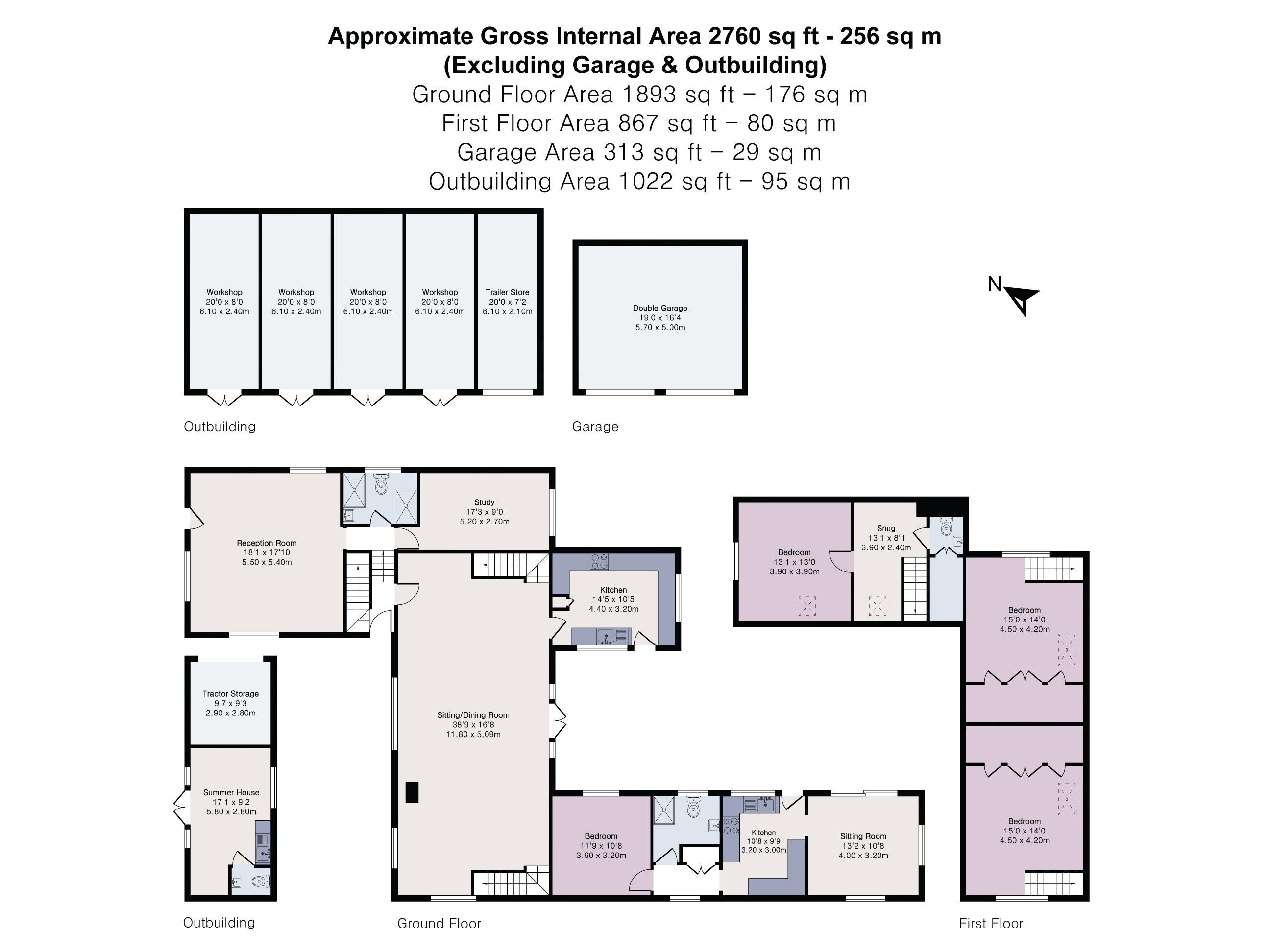 Walnut Barn,, Baylham, Suffolk floorplan