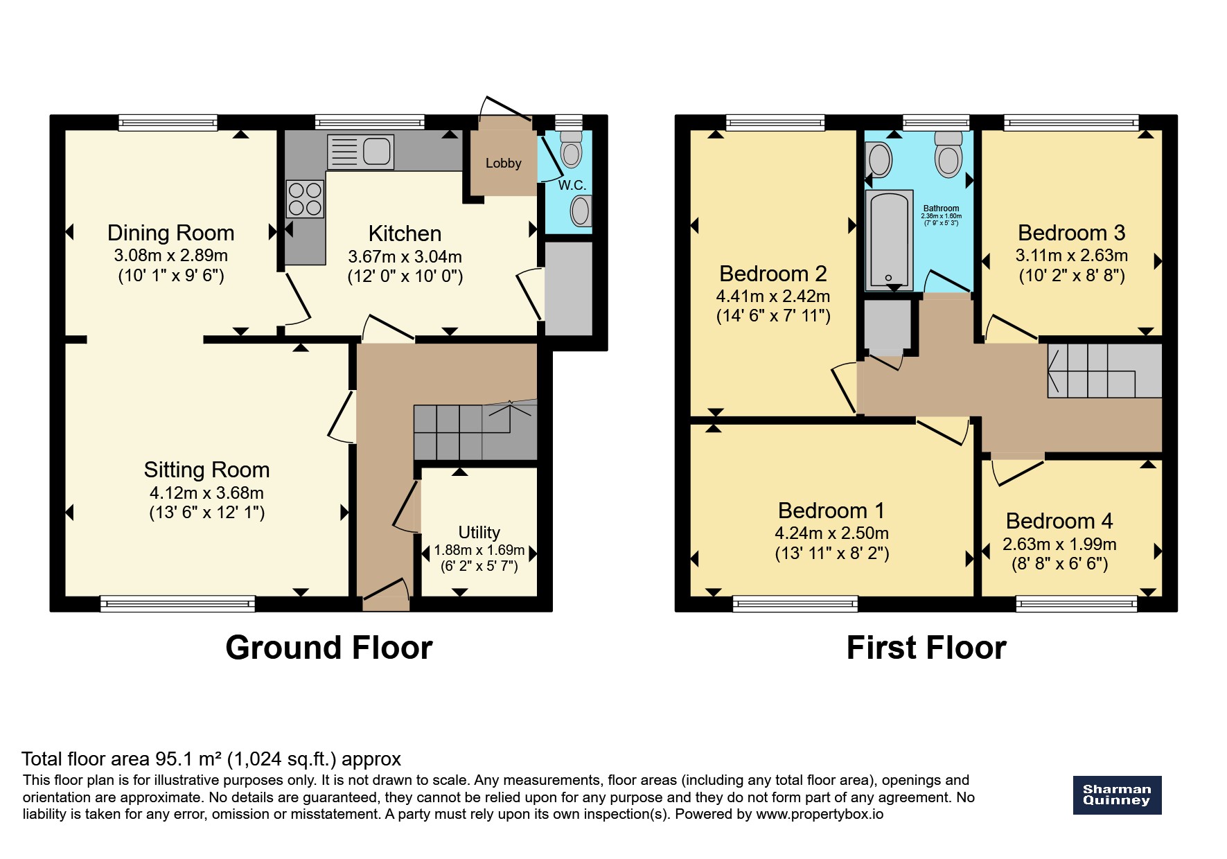 5, Clipston Walk, Peterborough floorplan