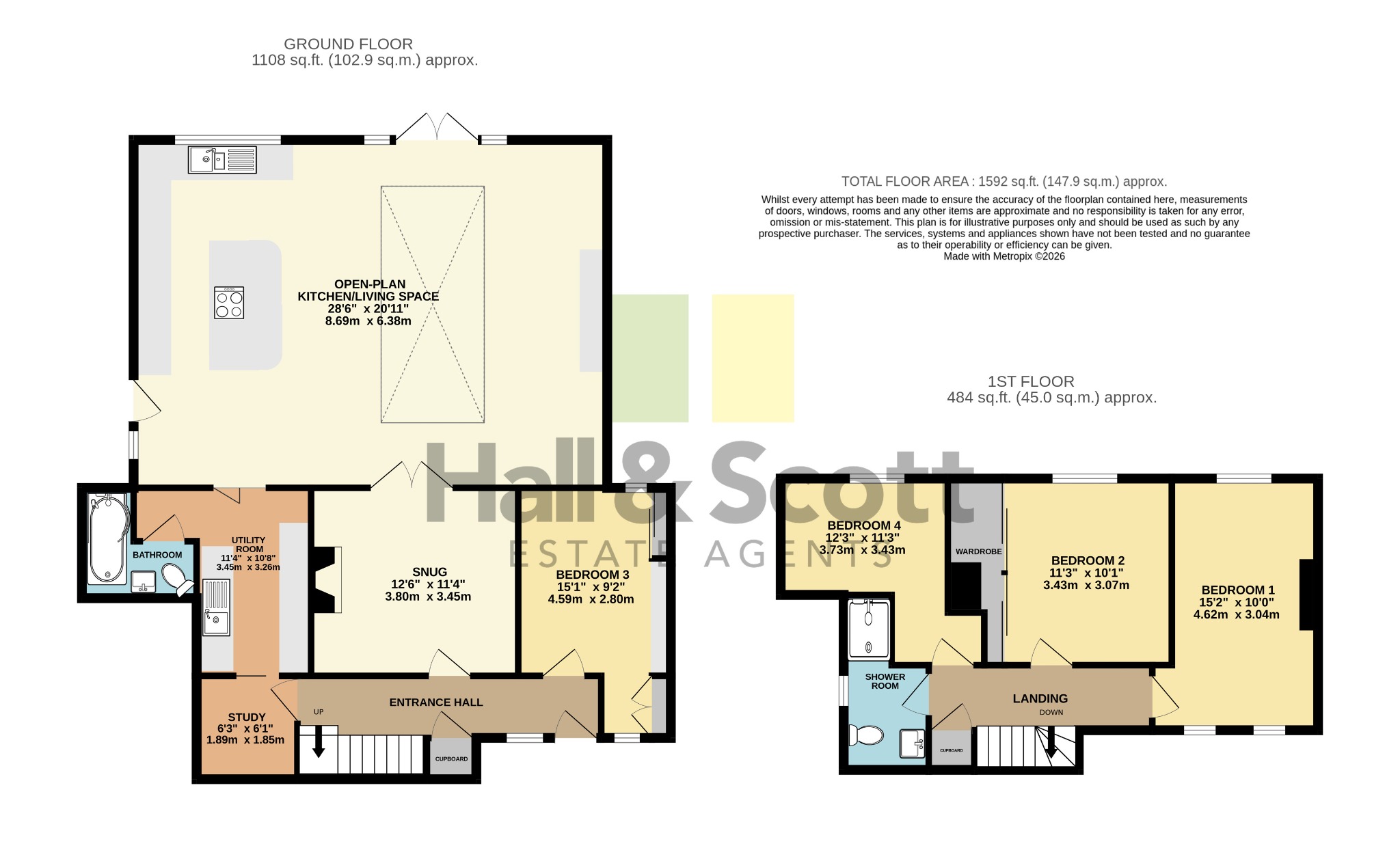 Field View, Quarter Mile Lane, Exeter floorplan