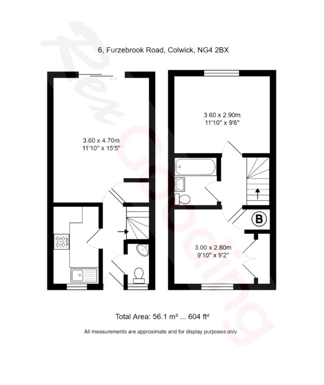 6, Furzebrook Road, Nottingham floorplan
