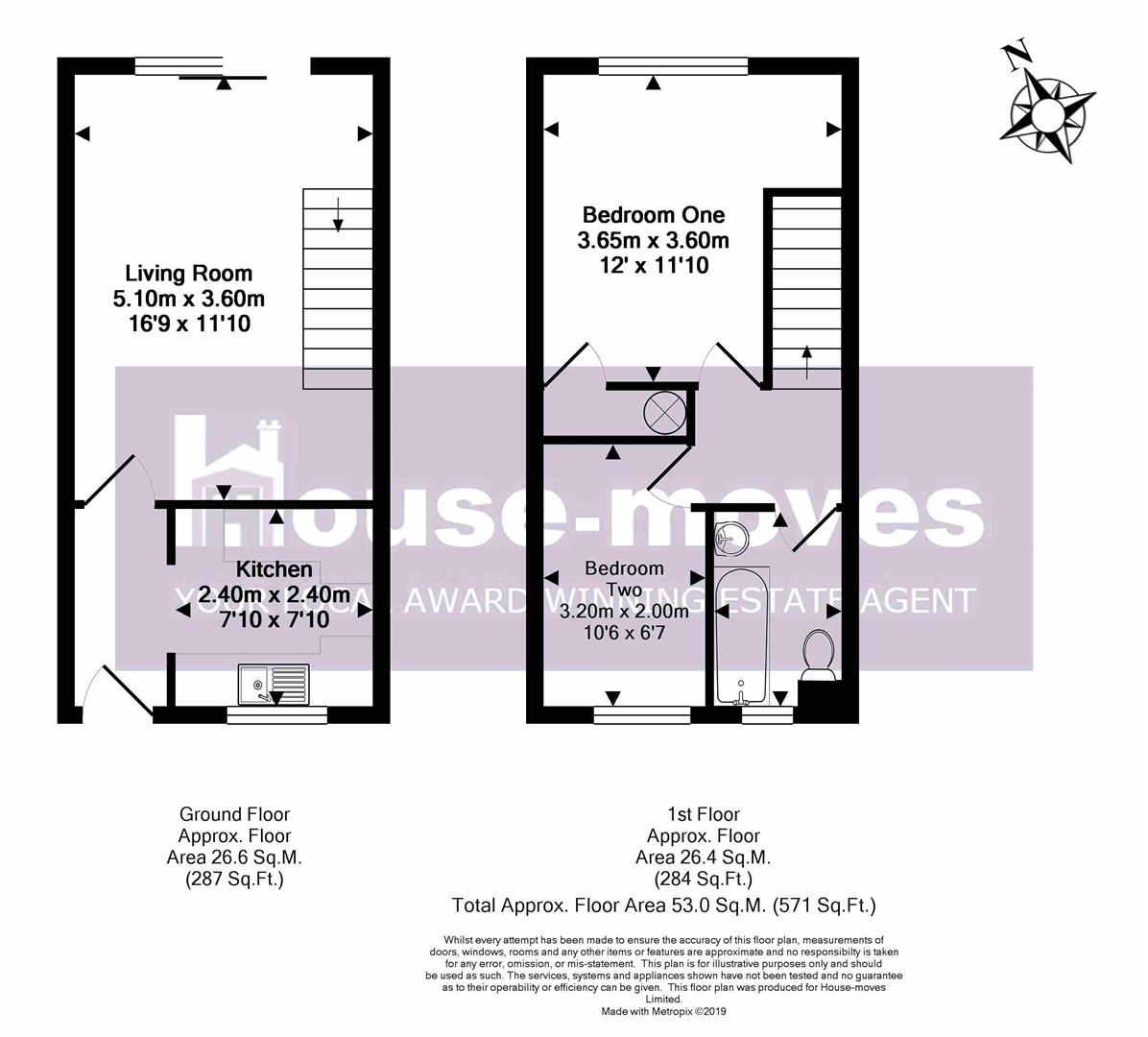 2 Bedrooms Terraced house for sale in Somergate Road, Cheltenham GL51