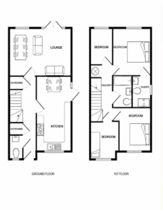 1, Samson Close, Hampshire floorplan