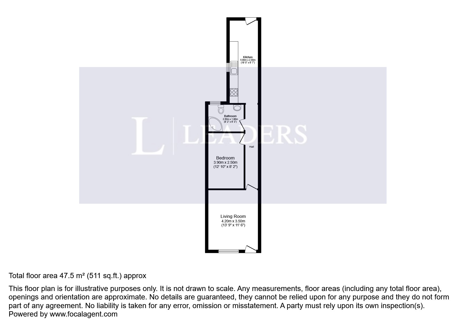 184A, Manchester Road, Ince floorplan